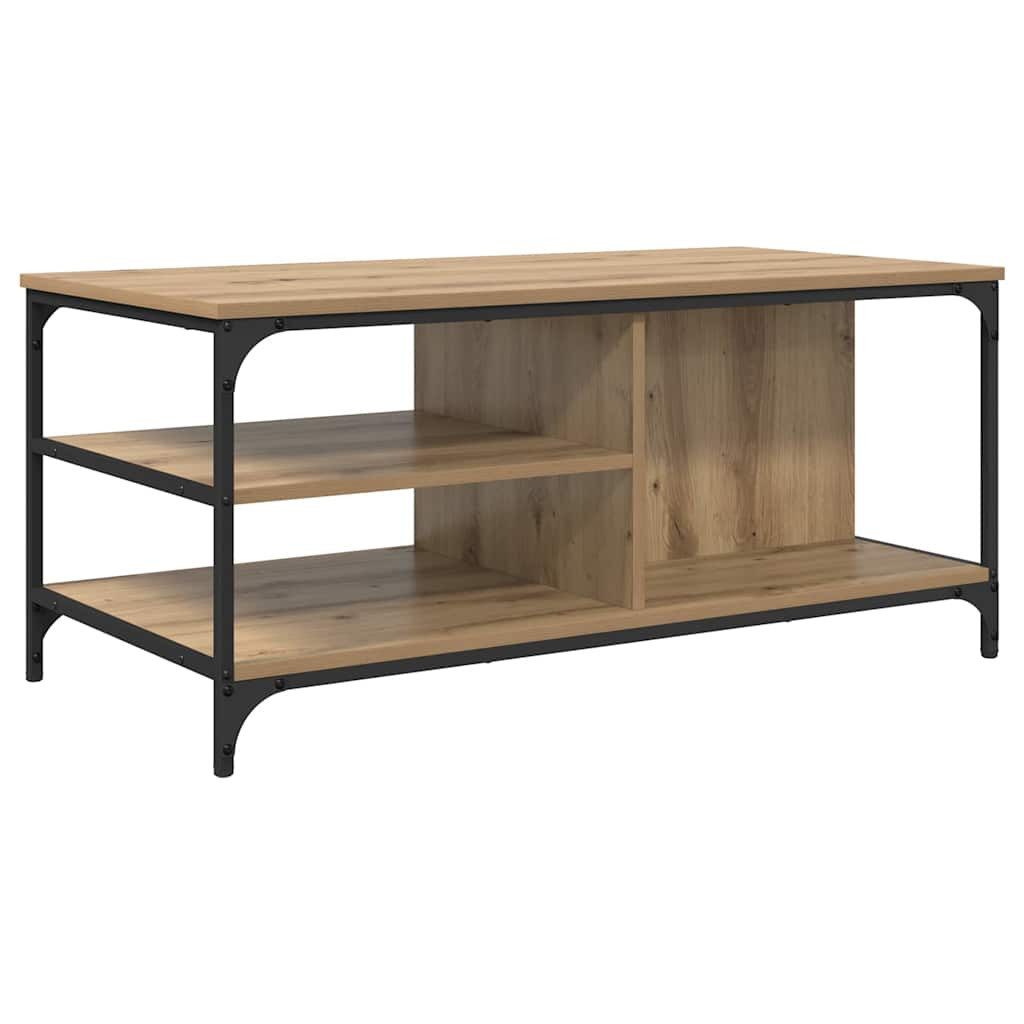 vidaXL Couchtisch Couchtisch Artisan-Eiche 100 x 50 x 45 cm Holzwerkstoff (1-St)