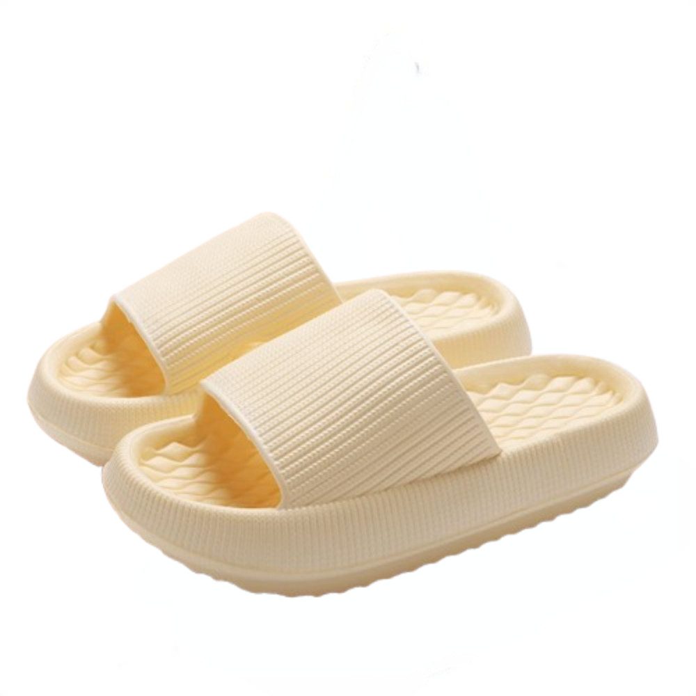 Blusmart 4 cm dicke EVA-Badepantolette Badepantolette (Hohe Elastizität und günstig online kaufen