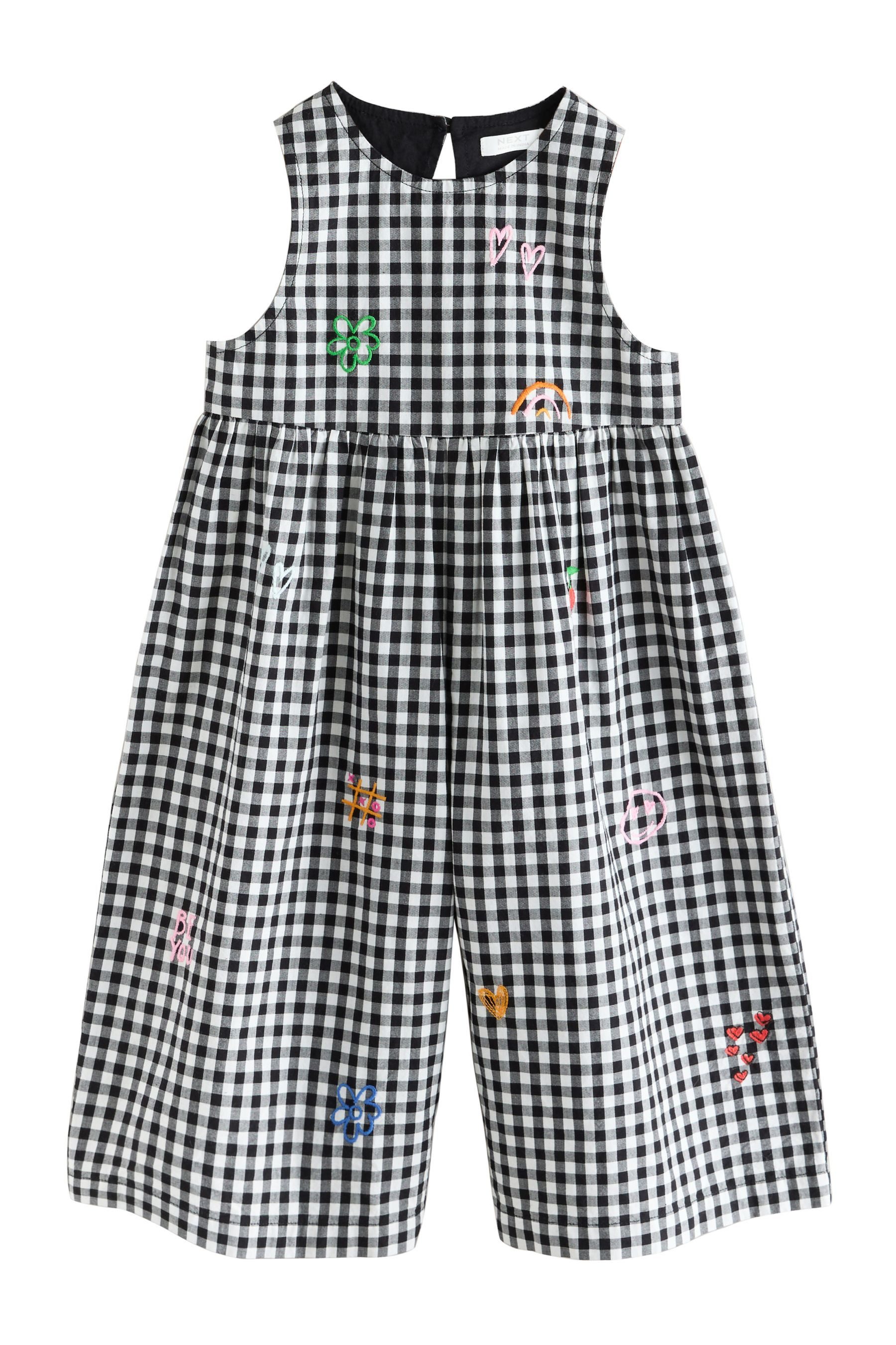 Black/White Gingham