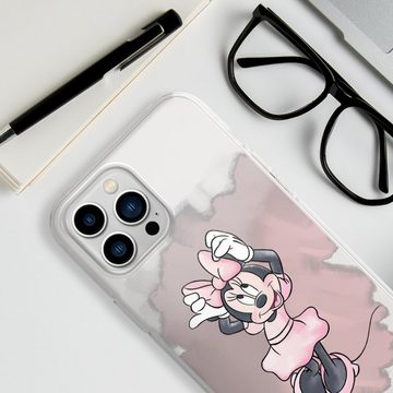 DeinDesign Handyhülle Mickey & Minnie Mouse Disney Motiv ohne Hintergrund, Apple iPhone 13 Pro Max Silikon Hülle Bumper Case Handy Schutzhülle
