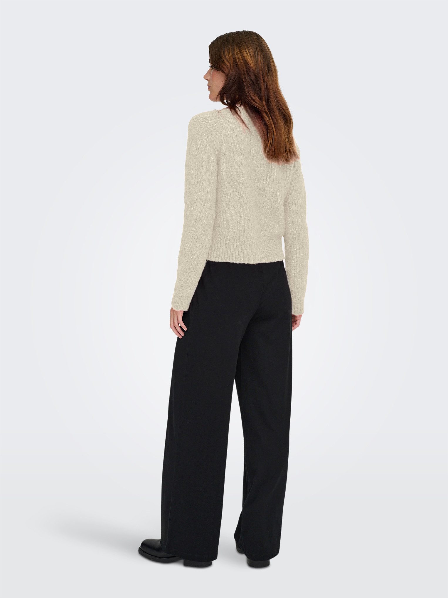 ONLY Strickjacke ONLMAGGIE LIFE LS V-NECK CARDI CC KNT
