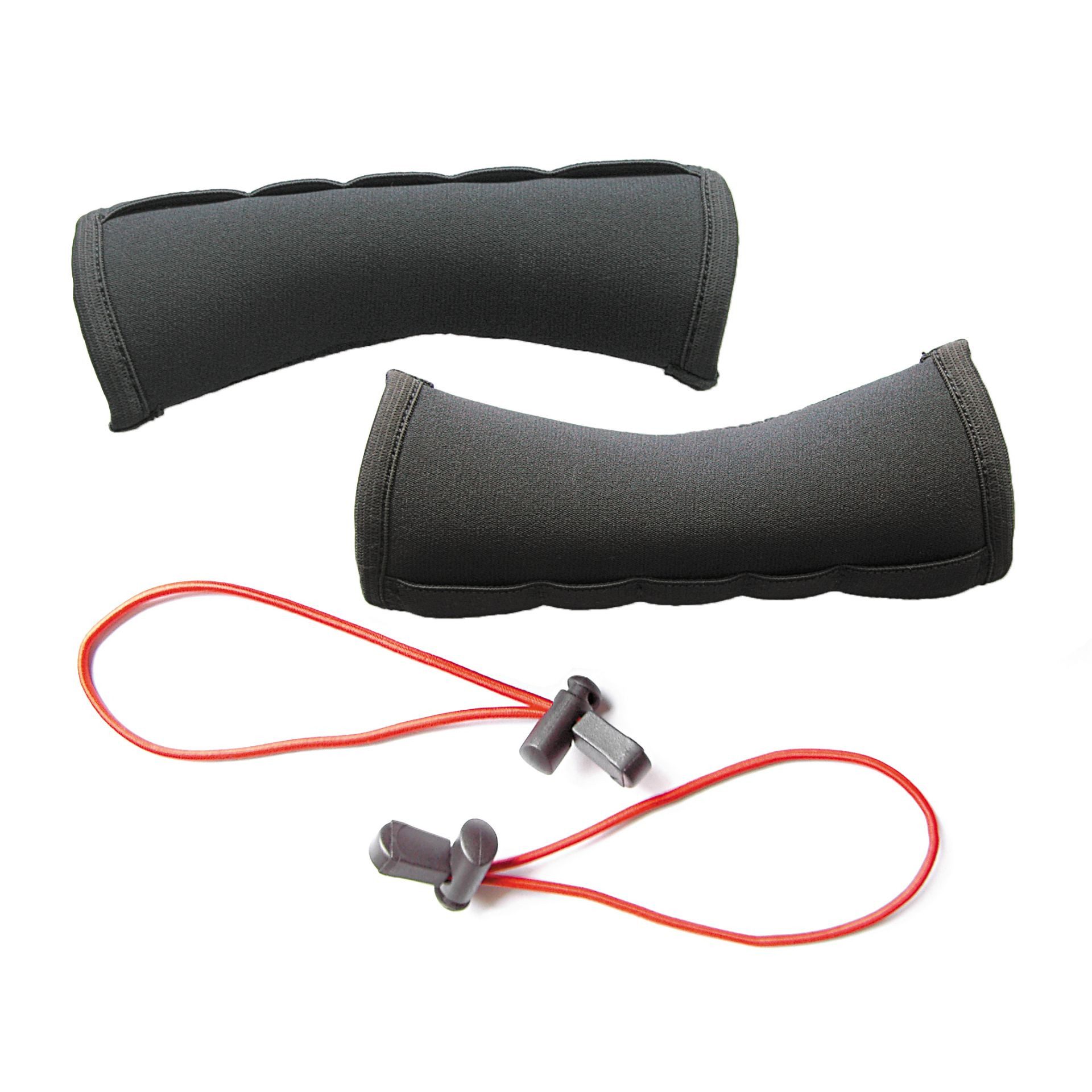 EuroSCHIRM® Trekkingschirm Euroschirm Halter-Set für Regenschirme rot/schwarz