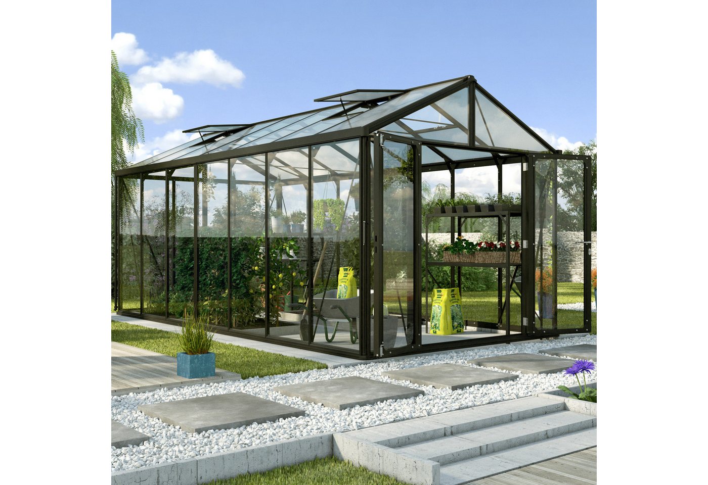 Vitavia Gewächshaus Zeus Comfort 13800,... Vitavia Gewächshaus Zeus Comfort 13800,...