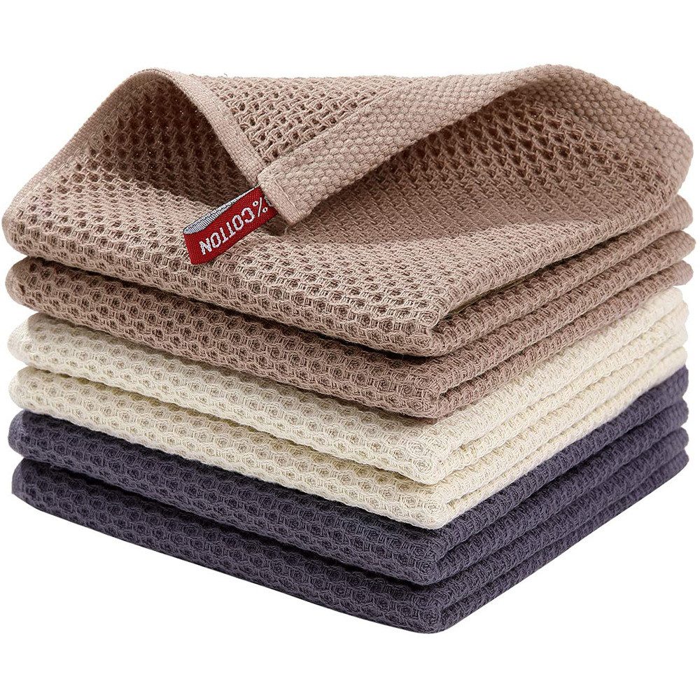 Coonoor Geschirrtuch 34 x 34 cm,Waffle günstig online kaufen