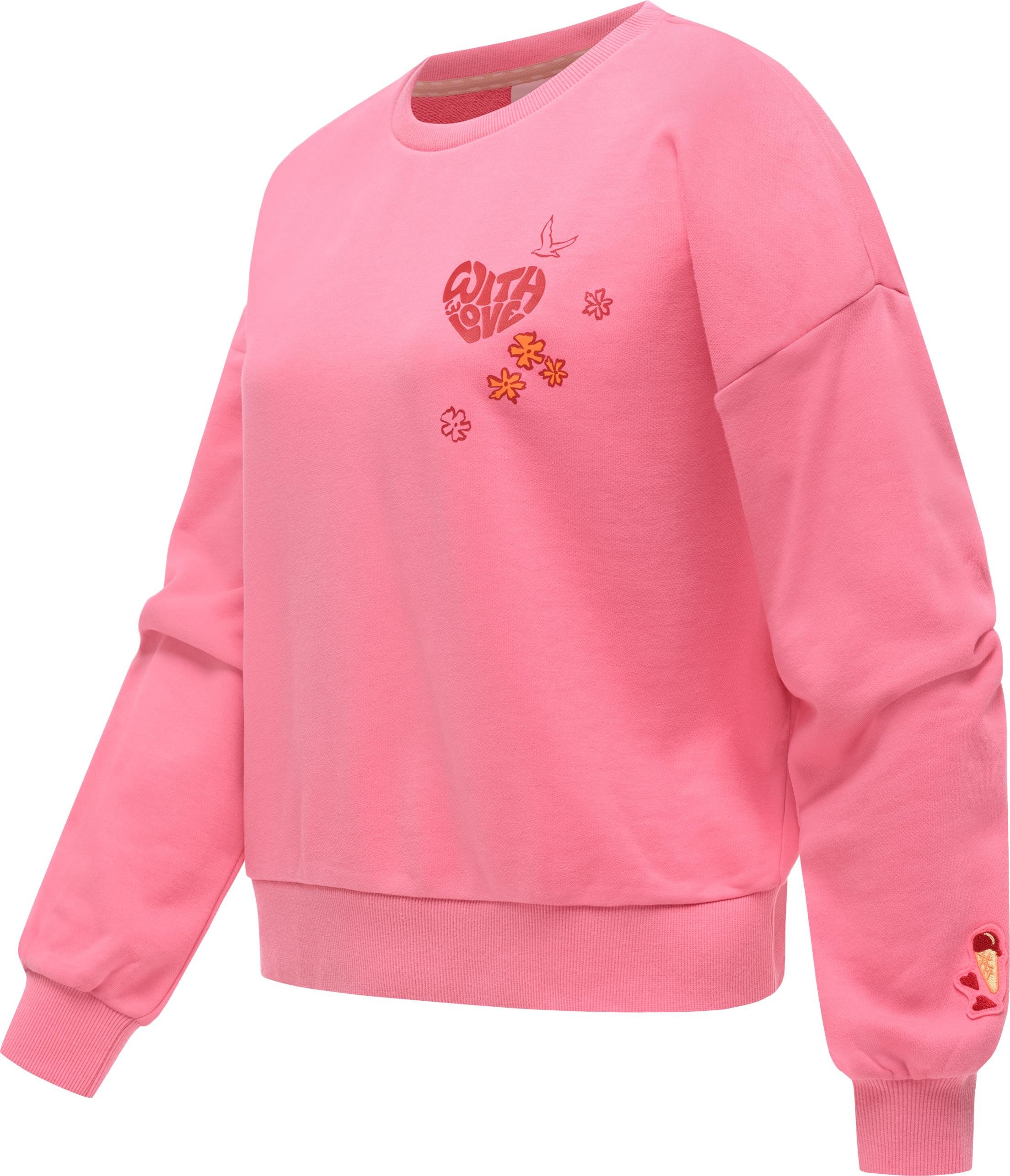 Ragwear Sweater Wuss PP lässiges oversized Damen Sweatshirt mit Print – Bild 2 von 3
