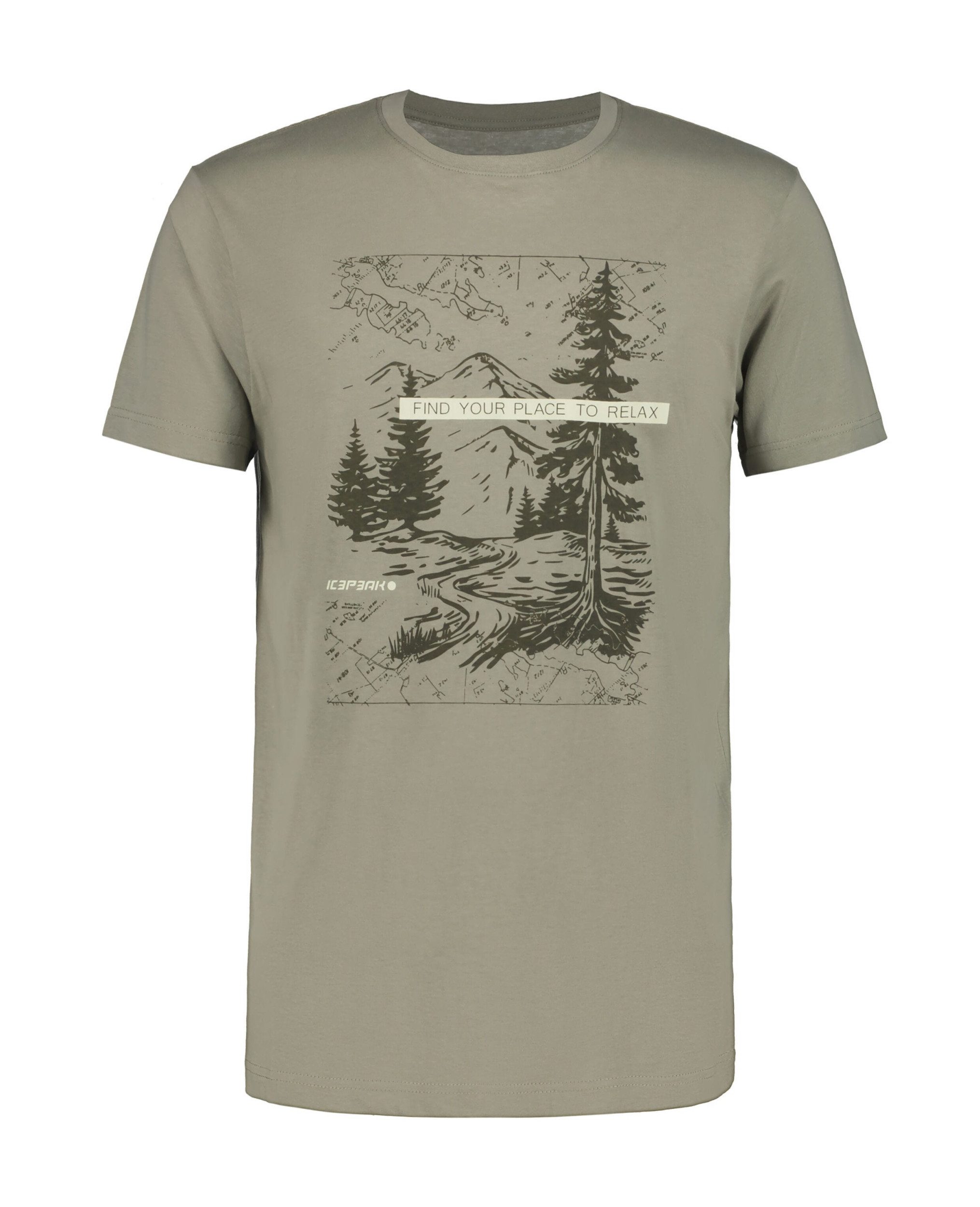 T-Shirt ICEPEAK MOSBACH ANTIKGR?£N