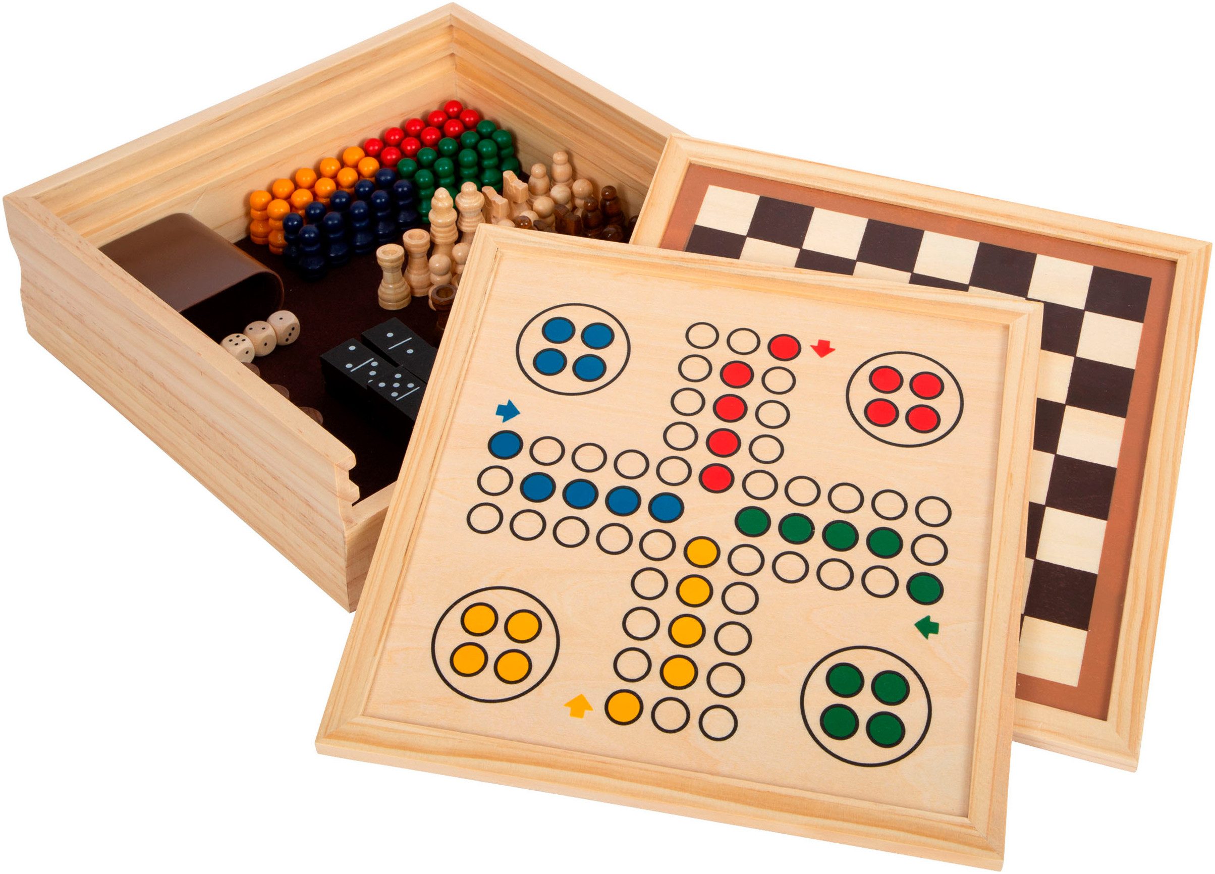 Small Foot Spielesammlung 7 Klassiker, Familienspiel