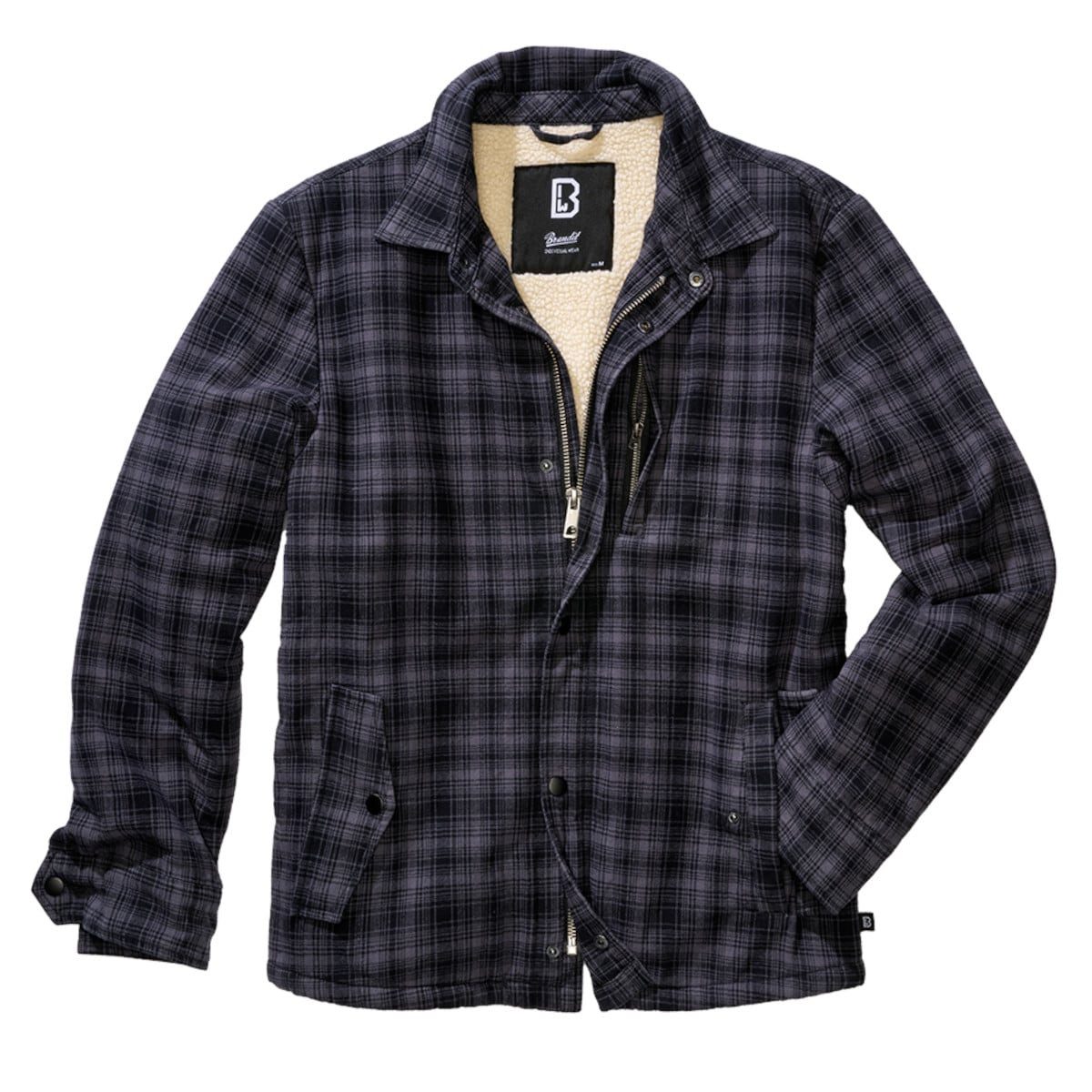 Brandit Outdoorjacke Brandit Classic Sherpa Winterjacke Gefüttert günstig online kaufen