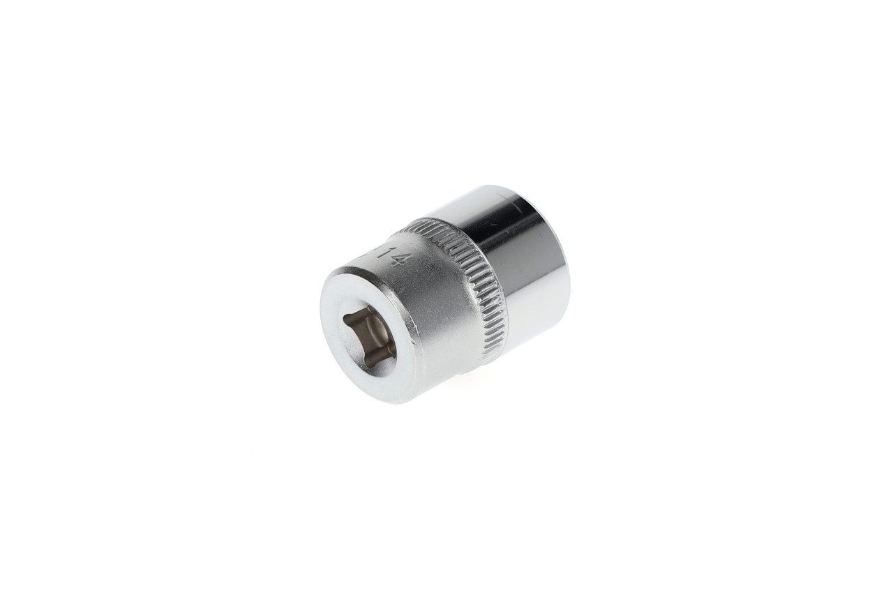 Gedore Red Steckschlüssel R41001403 Steckschlüsseleinsatz 1/4" 6-kant 14 mm Länge 25 mm