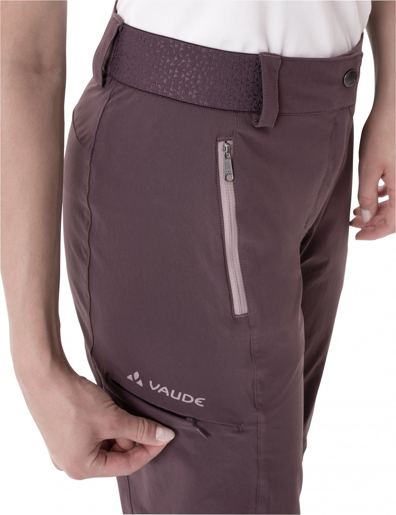VAUDE Zip-off-Hose Vaude T-zip Blackberry Stretch Pants Womens Zip-off Ii Farley