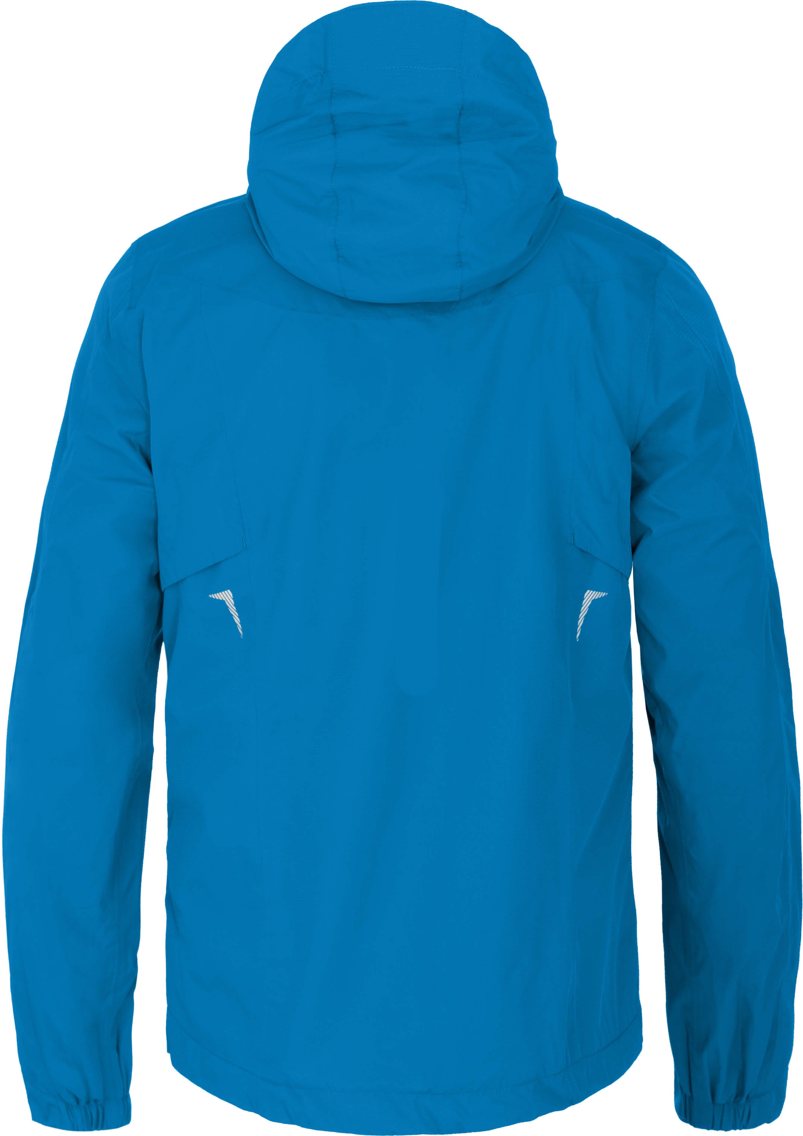 Bergson Regenjacke MOORE Herren Rad-Regenjacke, Netzfutter, 12000 mm Wassersäule, Langgrößen