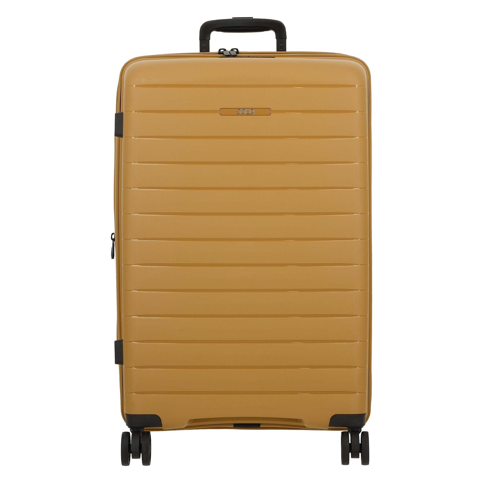 Jump Hartschalen-Trolley Striper, 4 Rollen, Polypropylen