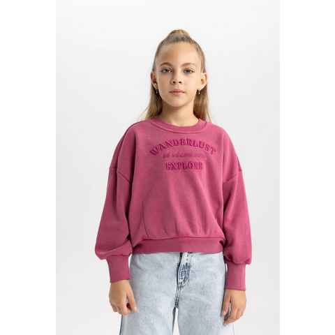 DeFacto Sweatshirt Mädchen Sweatshirt OVERSIZE FIT