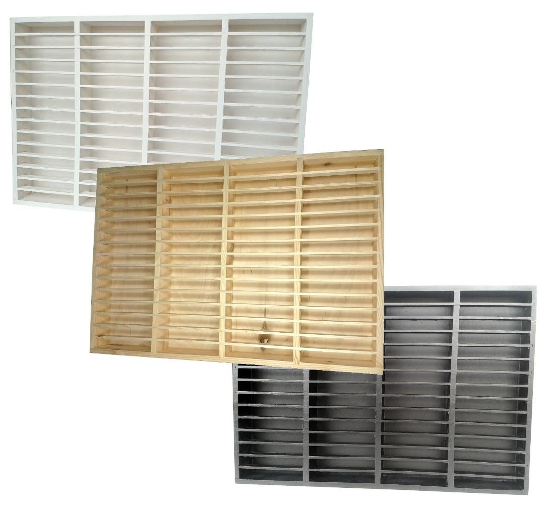 FabaCare CD-Regal MC Regal aus Holz für 60 Kassetten, Kassettenregal günstig online kaufen