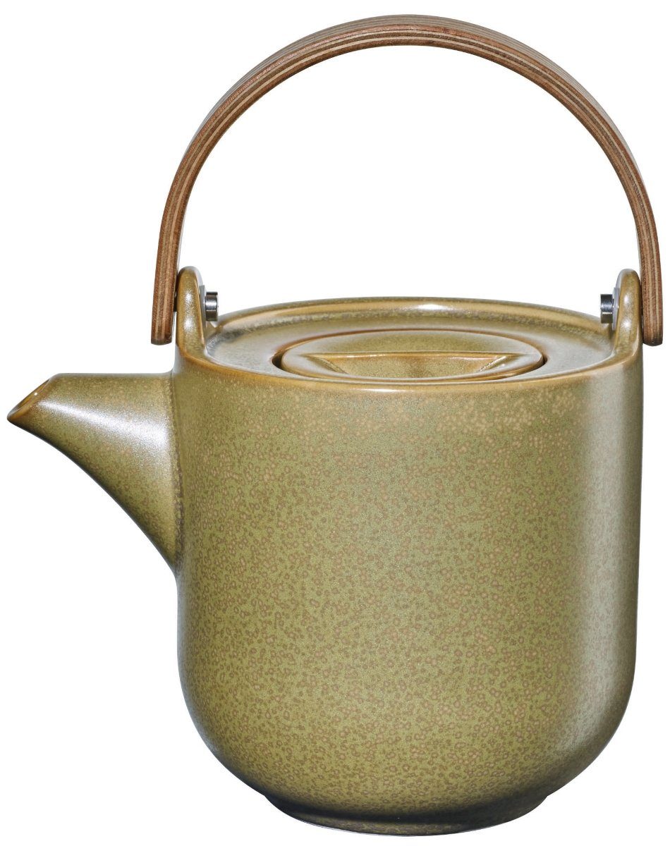 ASA SELECTION Teekanne COPPA Teekanne mit Holzgriff miso 0,6 l, 0.6 l, Geschirr