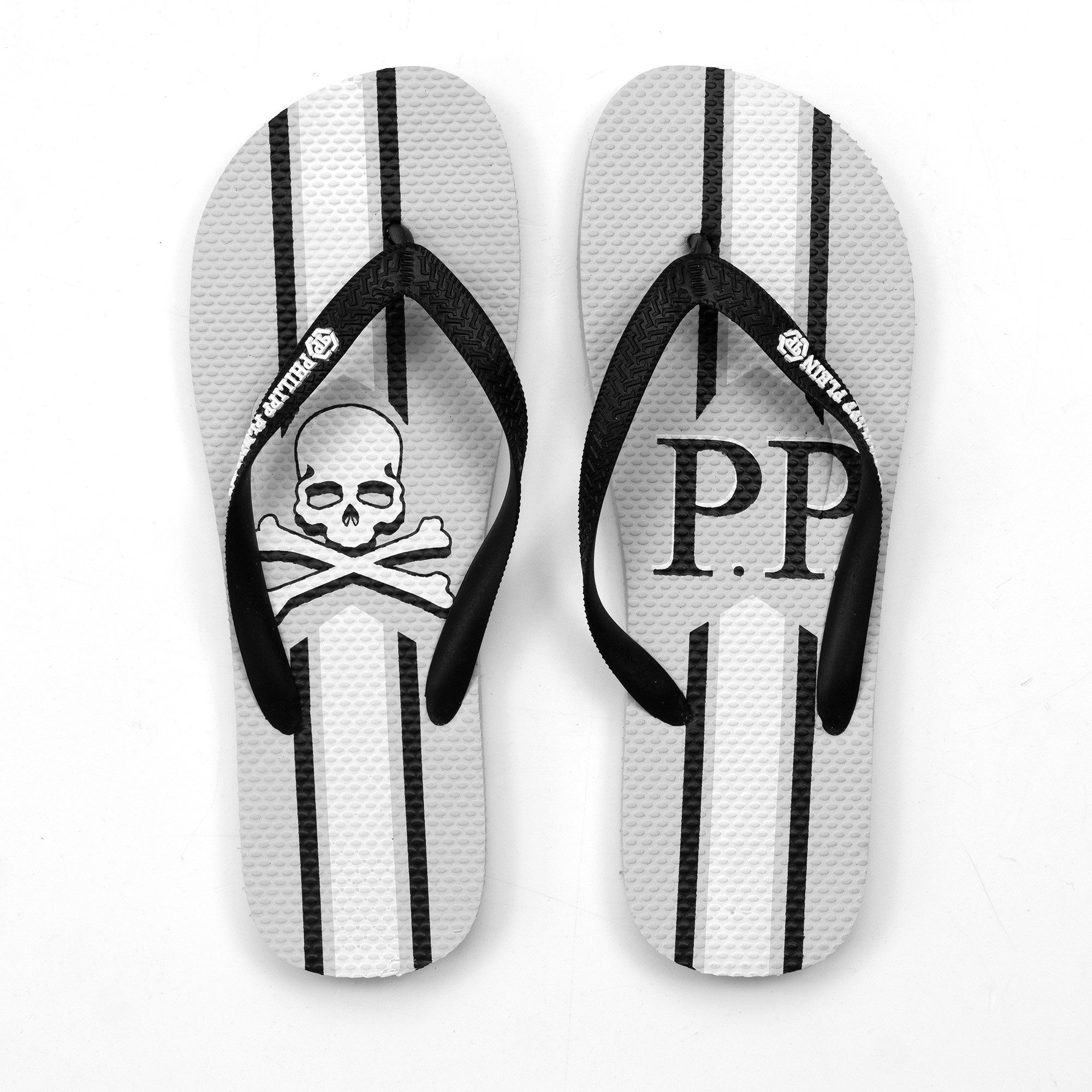 PHILIPP PLEIN IMPS903 Zehentrenner Grau, inklusive günstig online kaufen