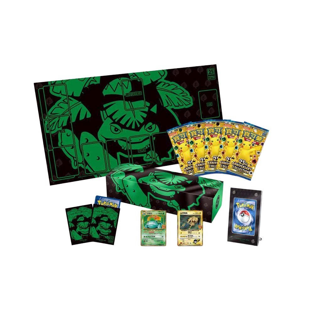 The Pokémon Company Sammelkarte Pokemon 25th Anniversary Premium Collection Box Venusaur Chinesisch