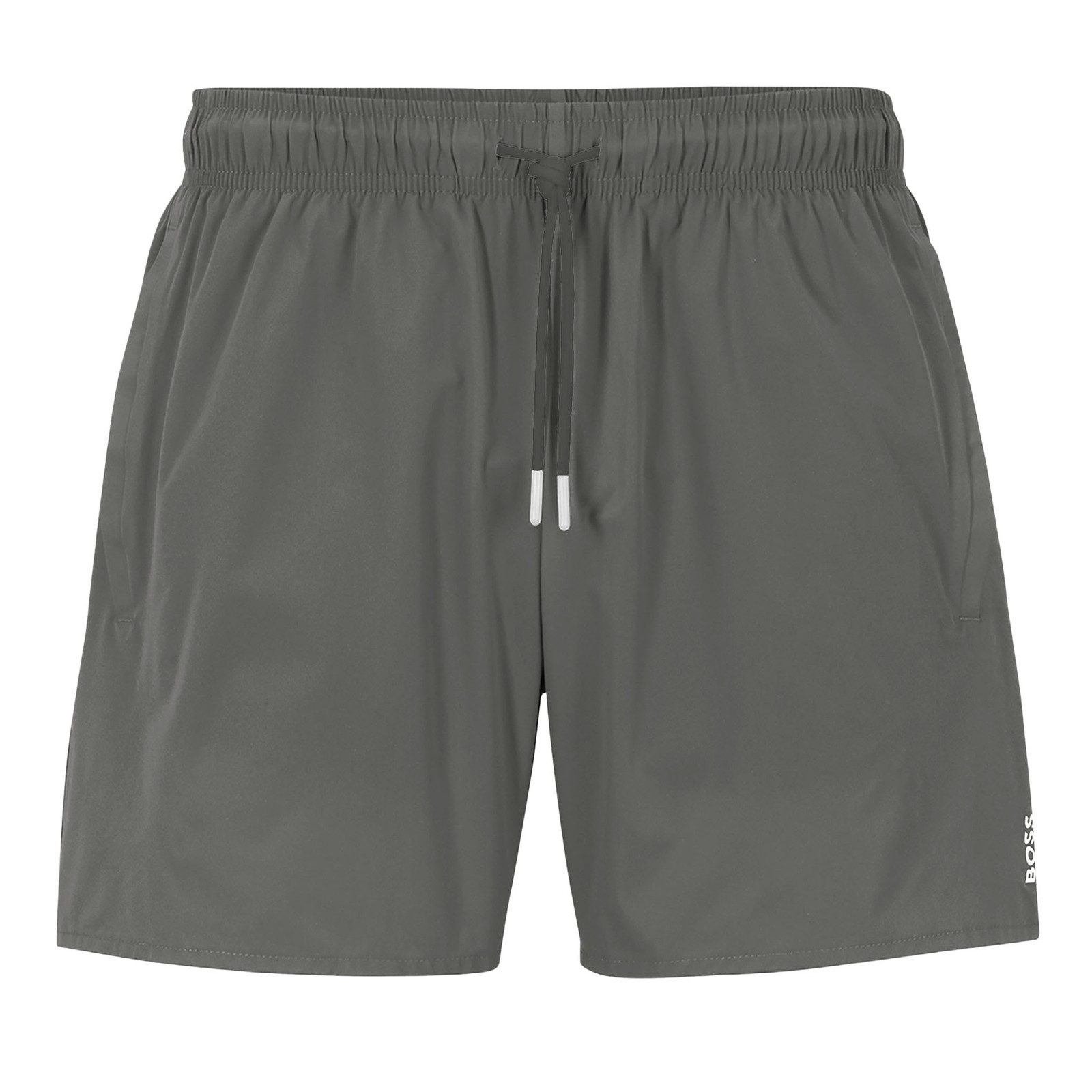 BOSS Badeshorts Iconic mit Zierstreifen in typischen Boss-Farben günstig online kaufen