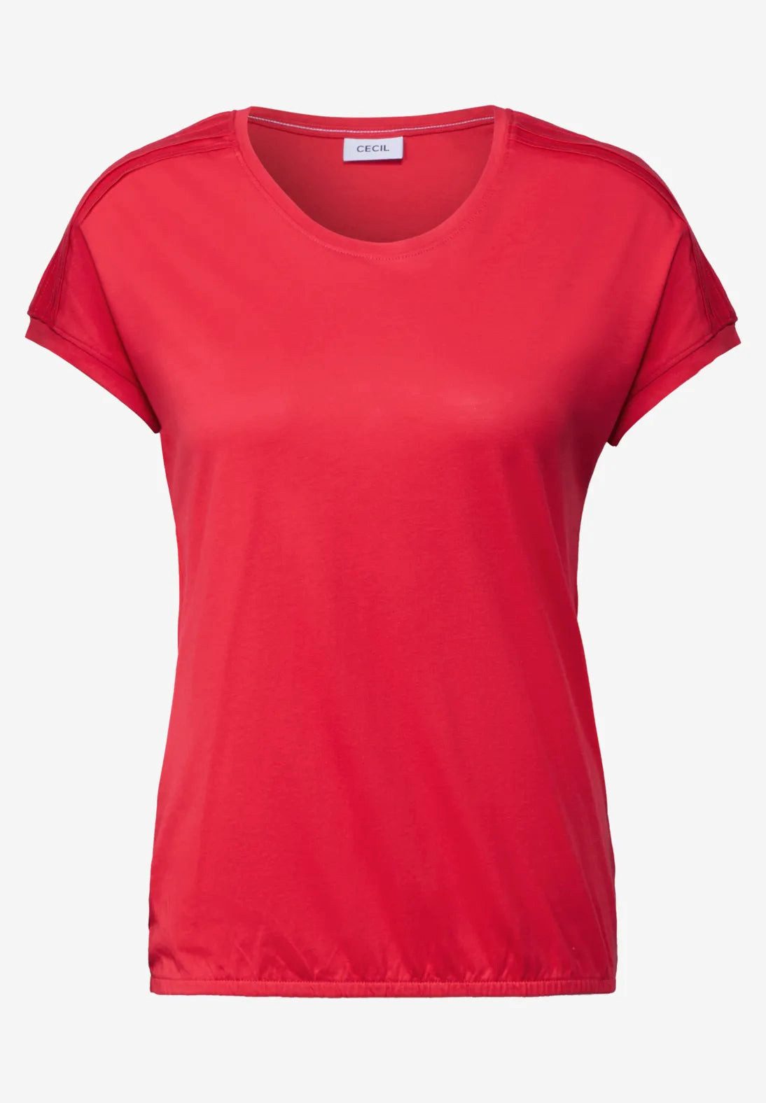 CECIL T-Shirt Shirt in Unifarbe (1-tlg) günstig online kaufen