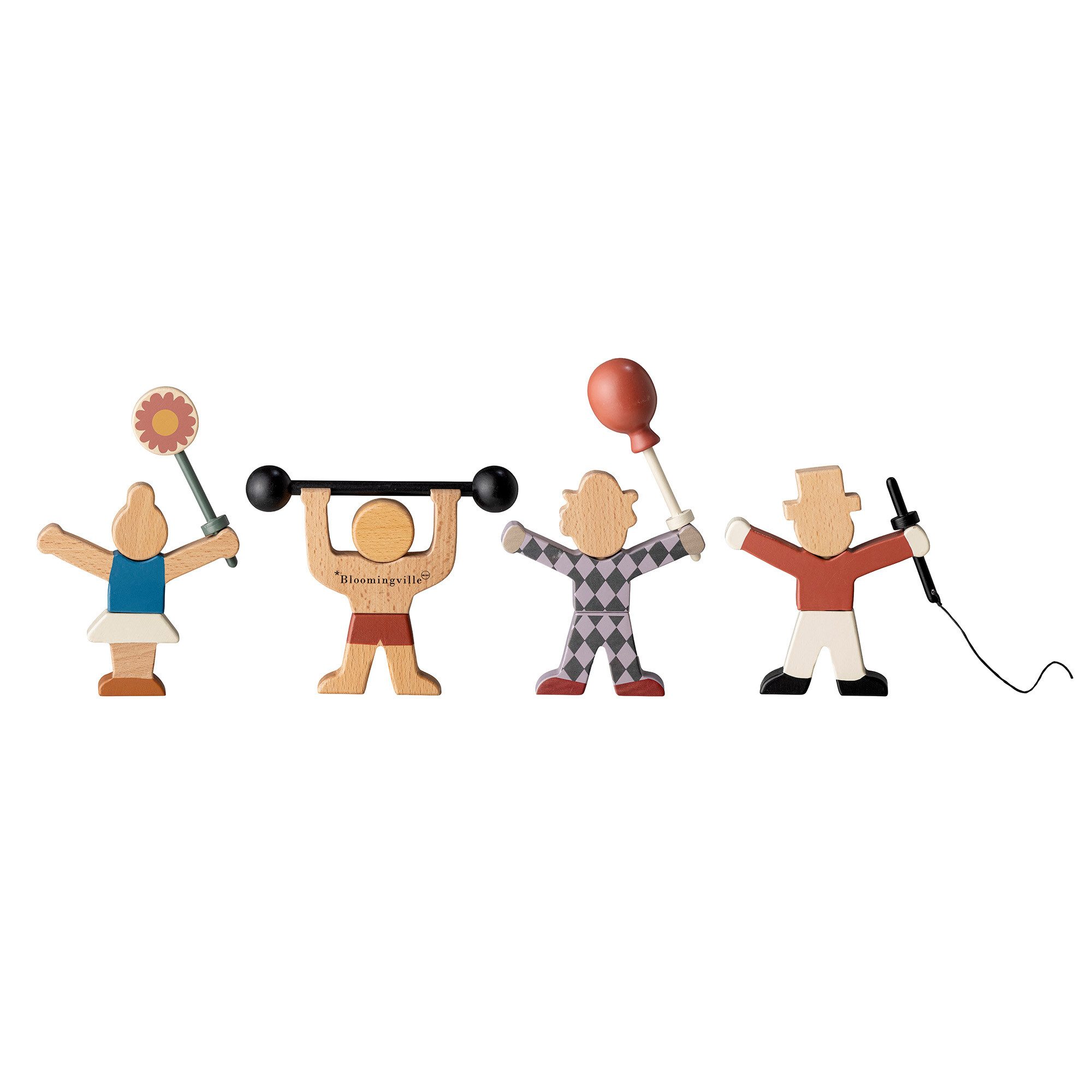 Bloomingville Lernspielzeug Bloomingville Rossaio Aktivitätsspielzeug, Rot günstig online kaufen