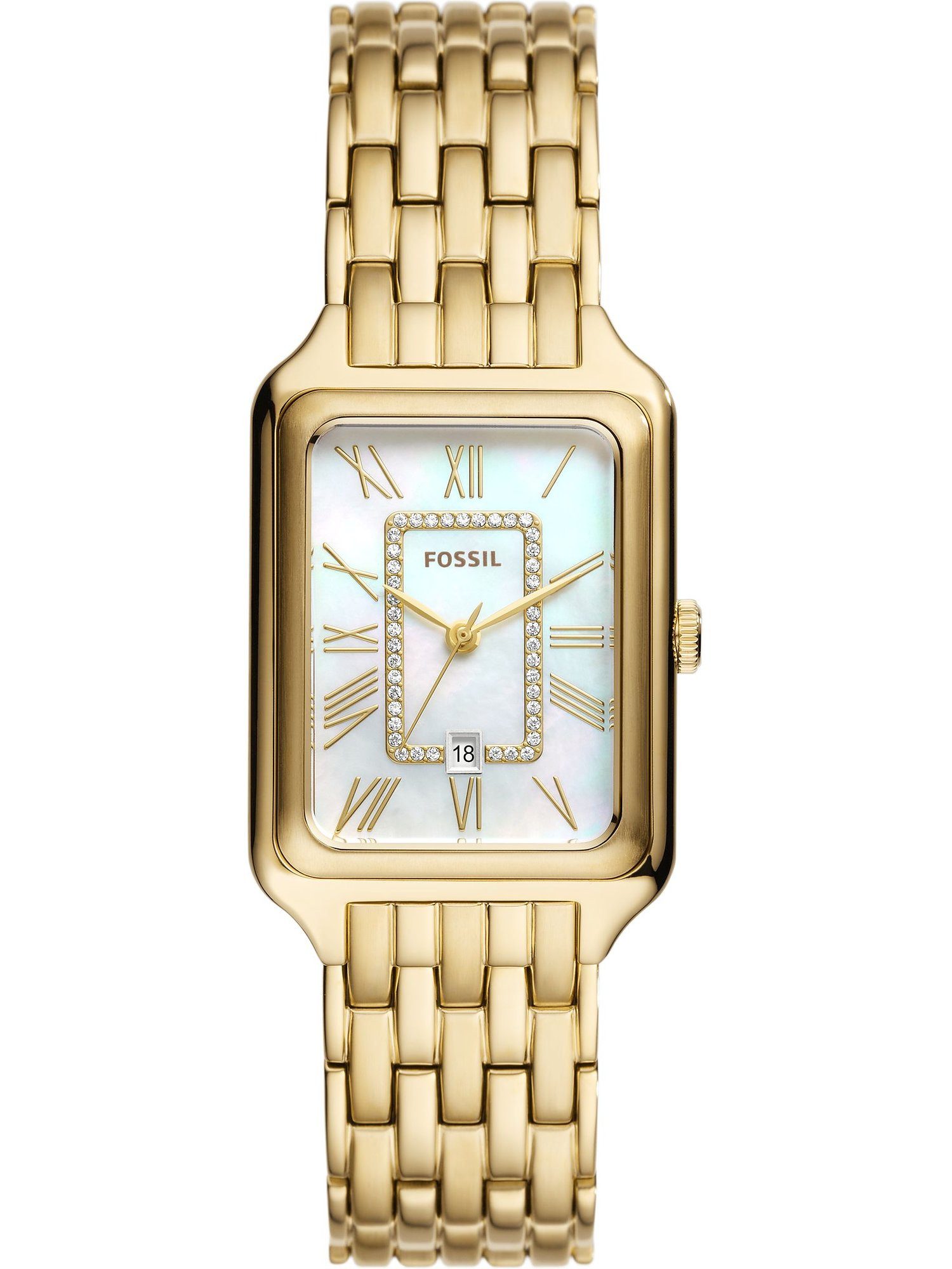 Fossil Quarzuhr Fossil Damen-Uhren Analog Quarz günstig online kaufen