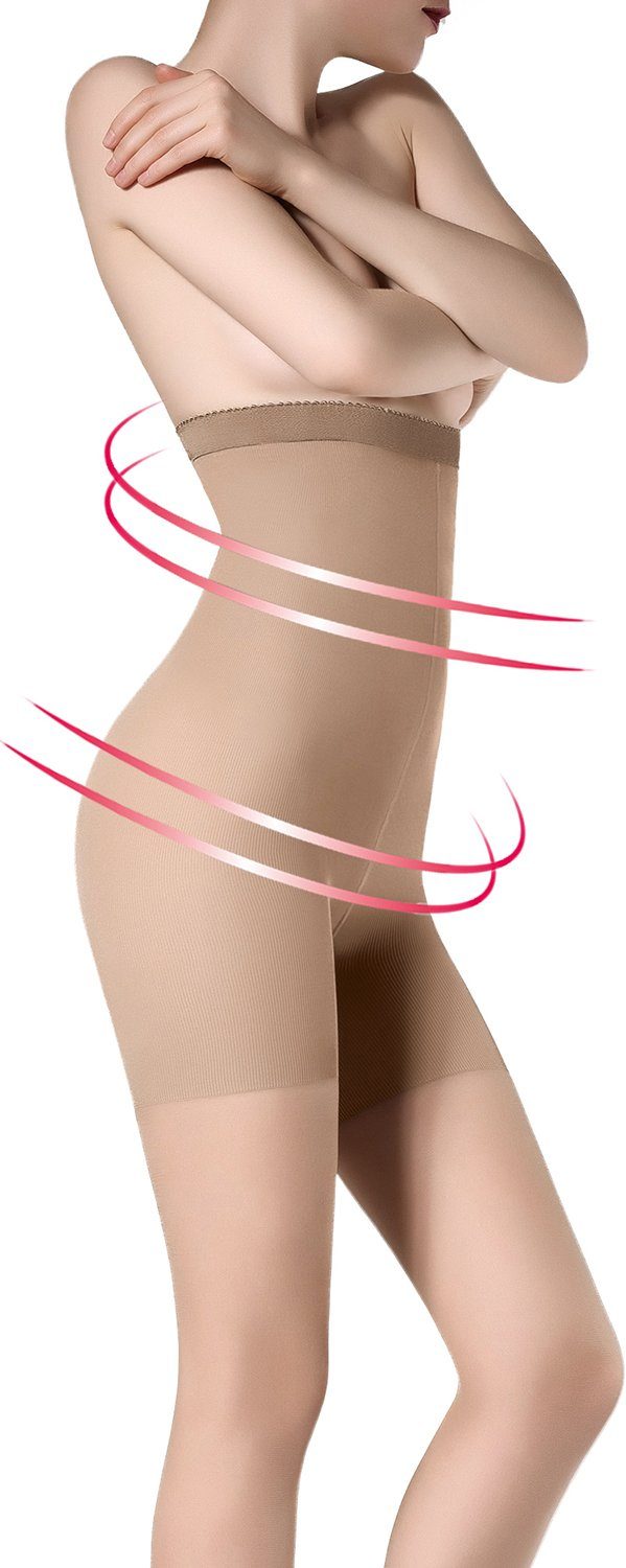GIULIA Feinstrumpfhose 40 Den Figurformende Talia Control Shaperwear shappi günstig online kaufen