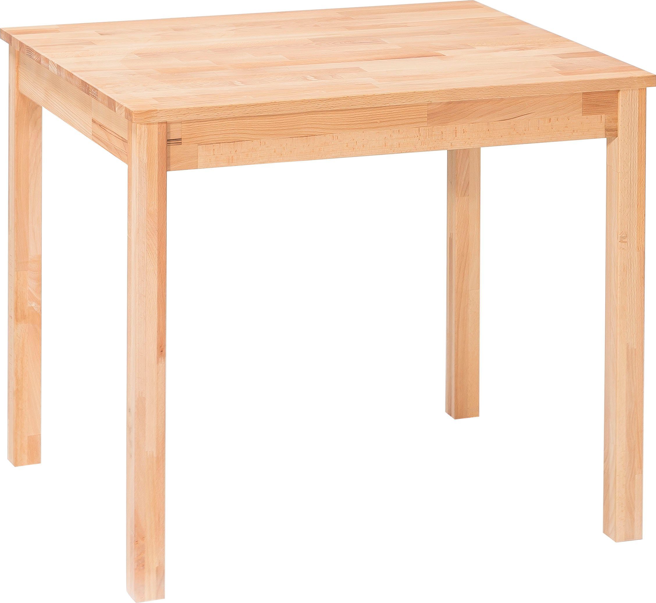 MCA living Esstisch Alfons (Esstisch, Küchentisch, OTTOs Choice), Massivholztisch in Wildeiche geölt, belastbar bis 50 kg