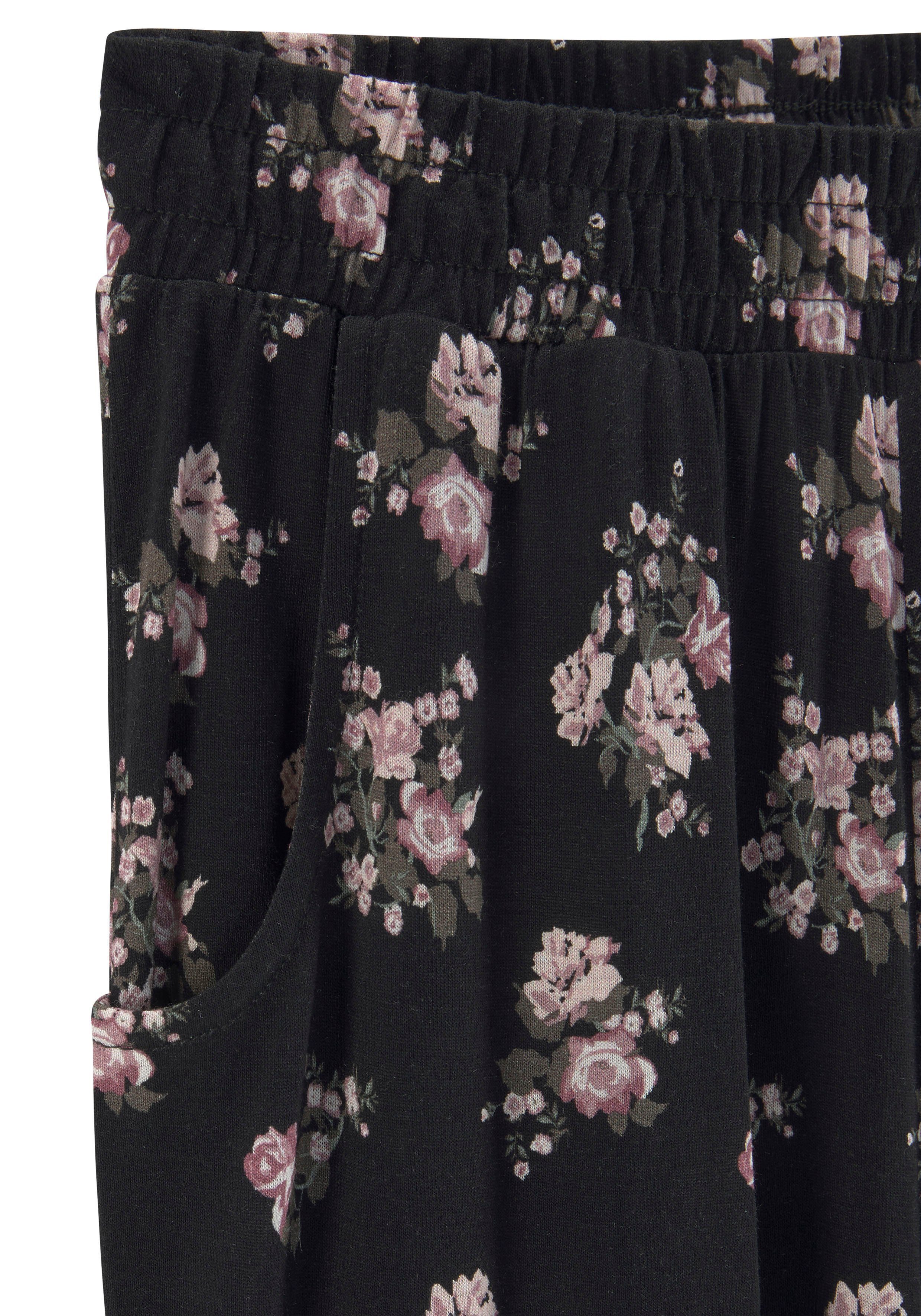 KIDSWORLD Haremshose Viskosehose mit Blumen-Allover in bequemer Form – Bild 4 von 5