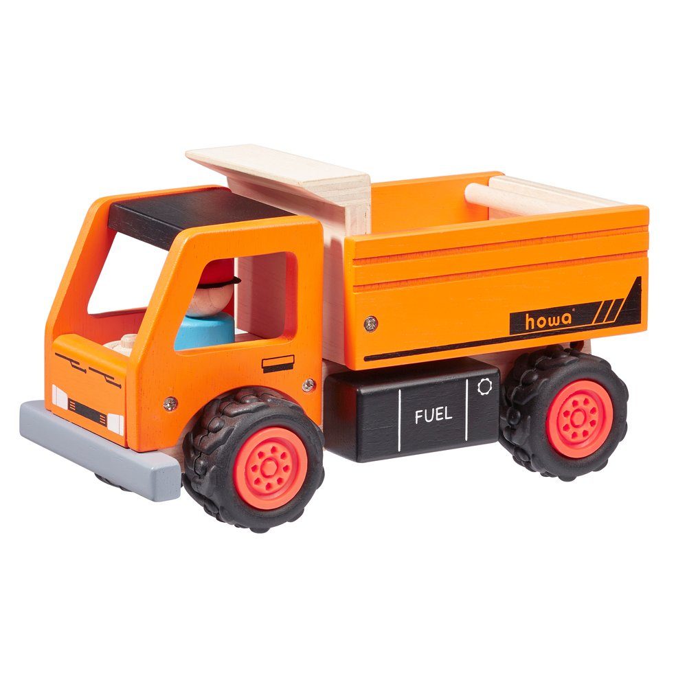 howa Spielzeug-Kipper Road Works, Kipplaster aus Holz