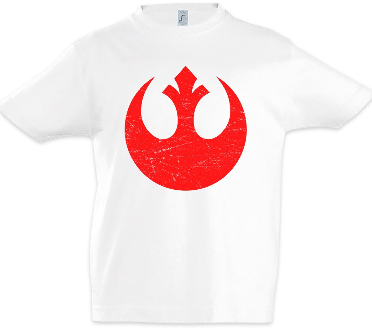 Print-Shirt Alliance Logo Kinder T-Shirt Wars Rebel Krieg Rebellion Star Sterne
