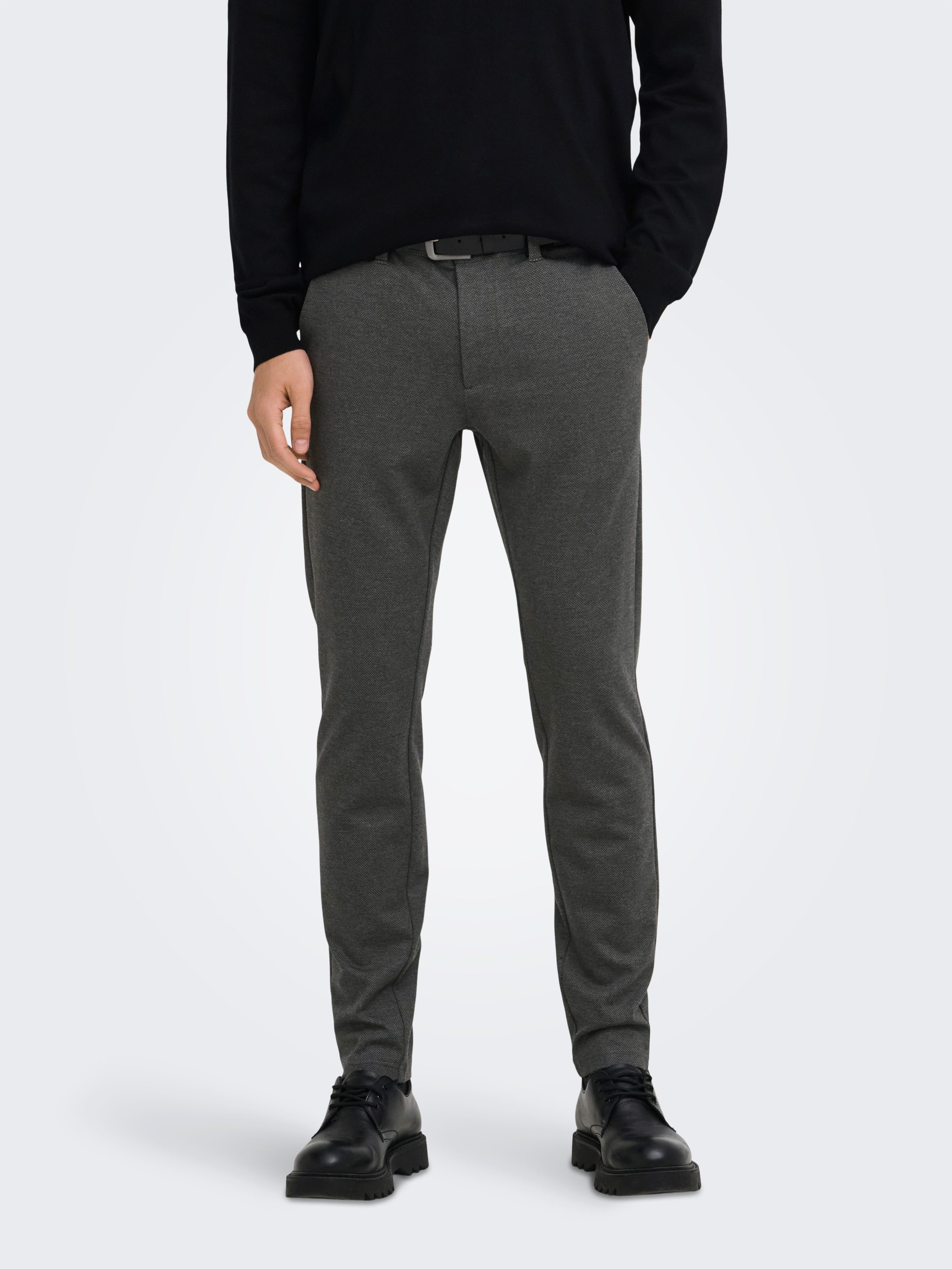 ONLY & SONS Chinos ONSMARK SLIM TAP DITSY 2912 PANT NOOS Viskosemischung, slim fit – Bild 2 von 5