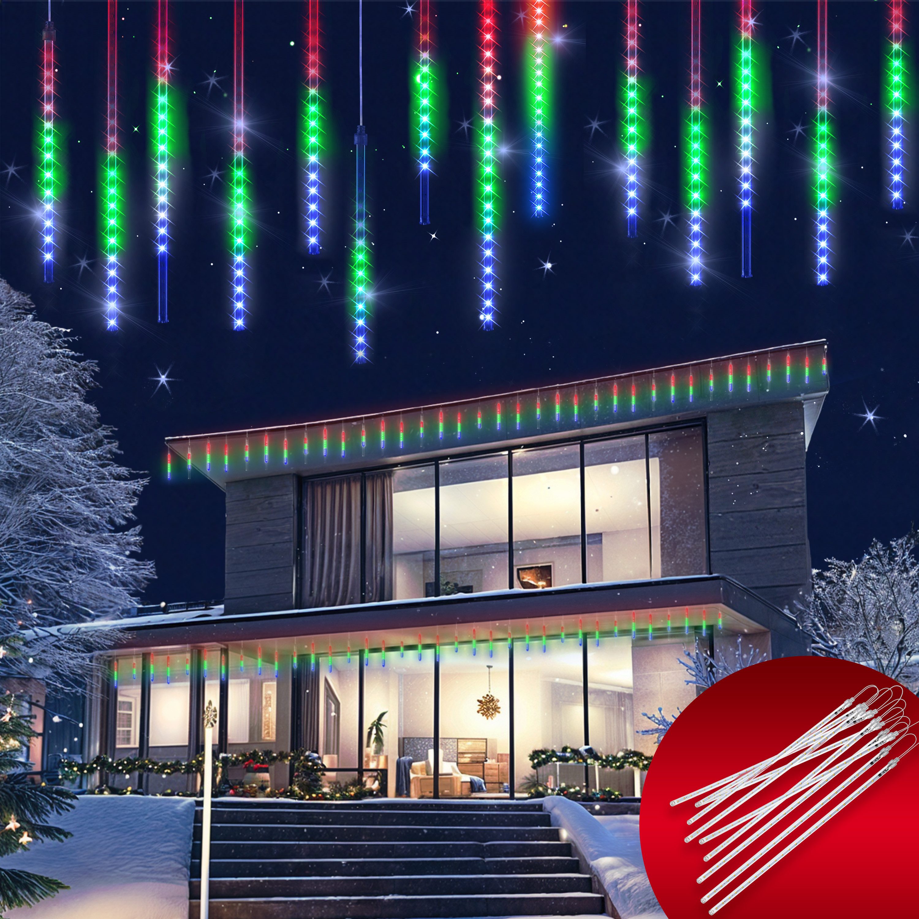 monzana Lichterkette, Meteorschauer 480 LED Außen günstig online kaufen