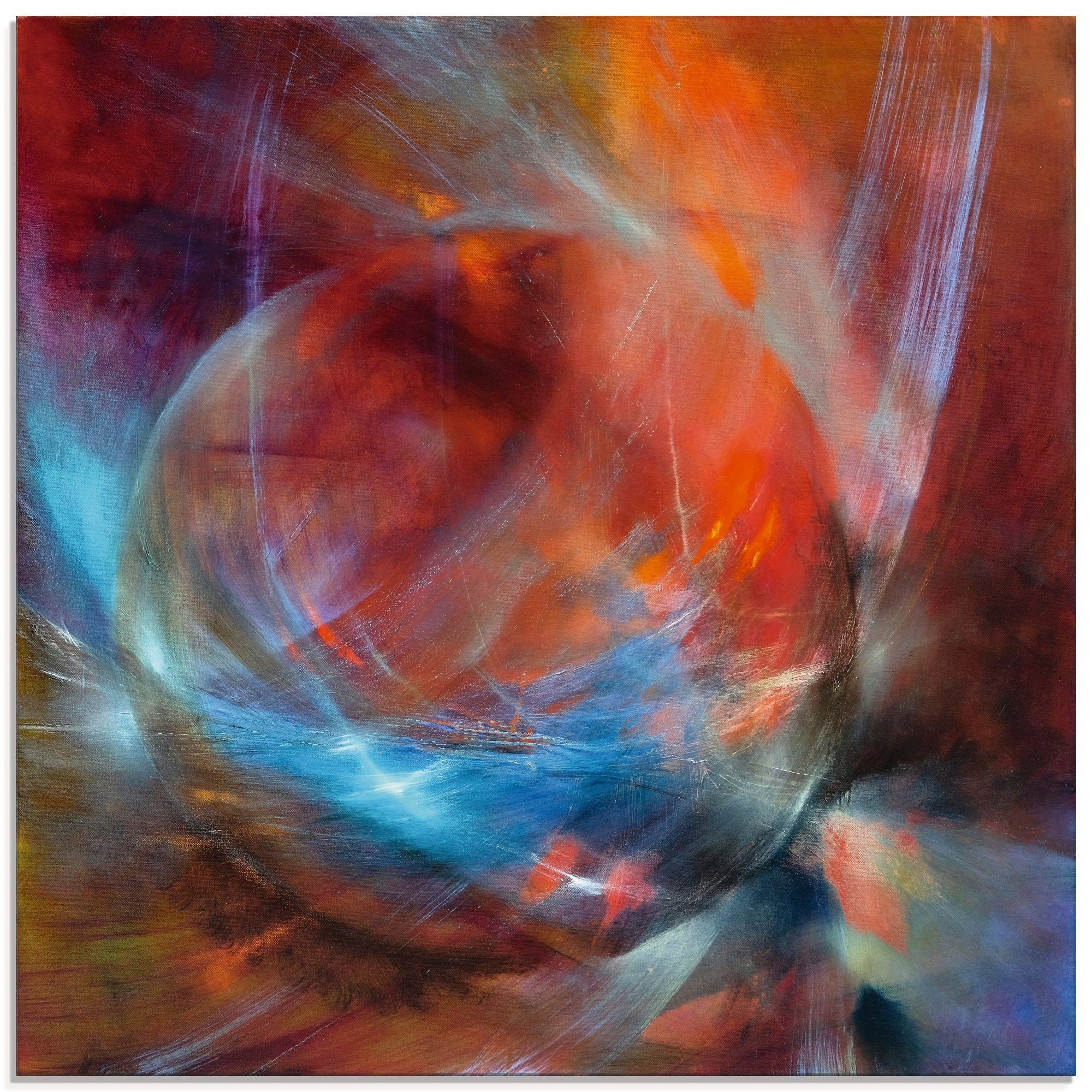 Artland Glasbild Murmel, Muster (1 St), in verschiedenen Größen