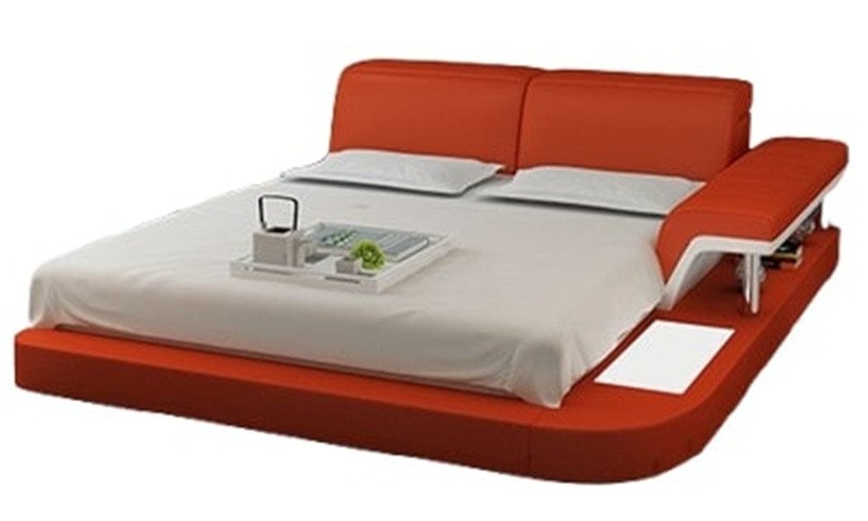 JVmoebel Polsterbett Design Bett XXL Big Ліжка Leder Hotel Polster Multifunktion (Bett), Made in Europa