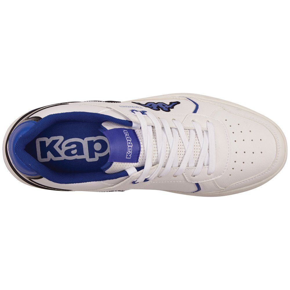 Sneaker Innensohle mit - white-blue Kappa herausnehmbarer