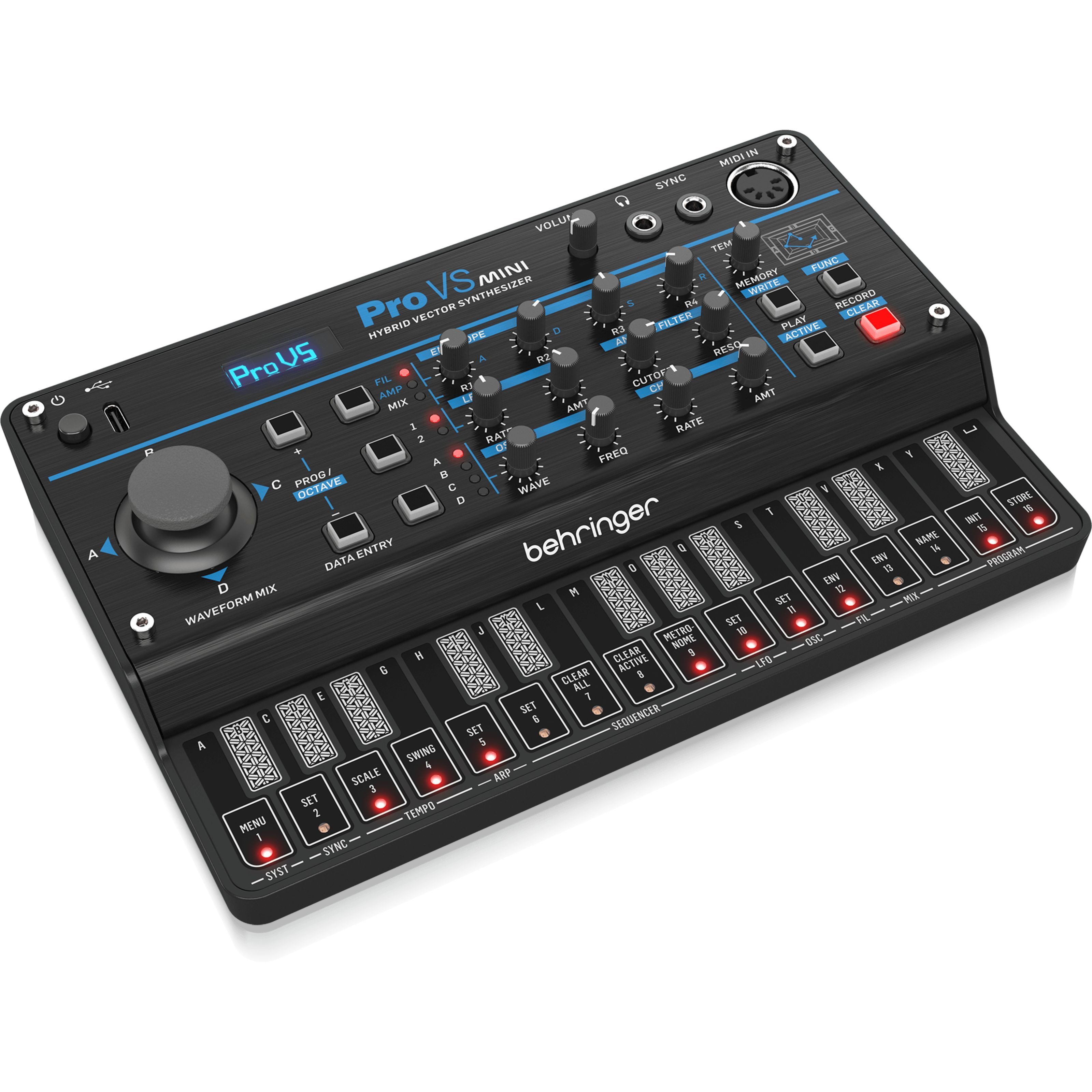 Behringer Synthesizer (Synthesizer, Analog Synthesizer), Pro VS Mini - 5 voice version - Synthesizer