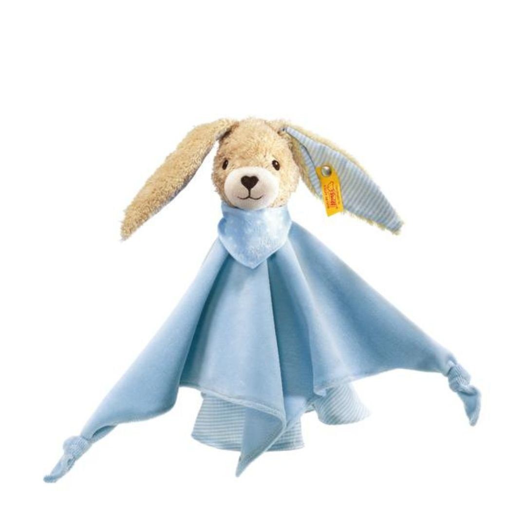 Steiff Schmusetuch Hoppel Hase Schmusetuch blau