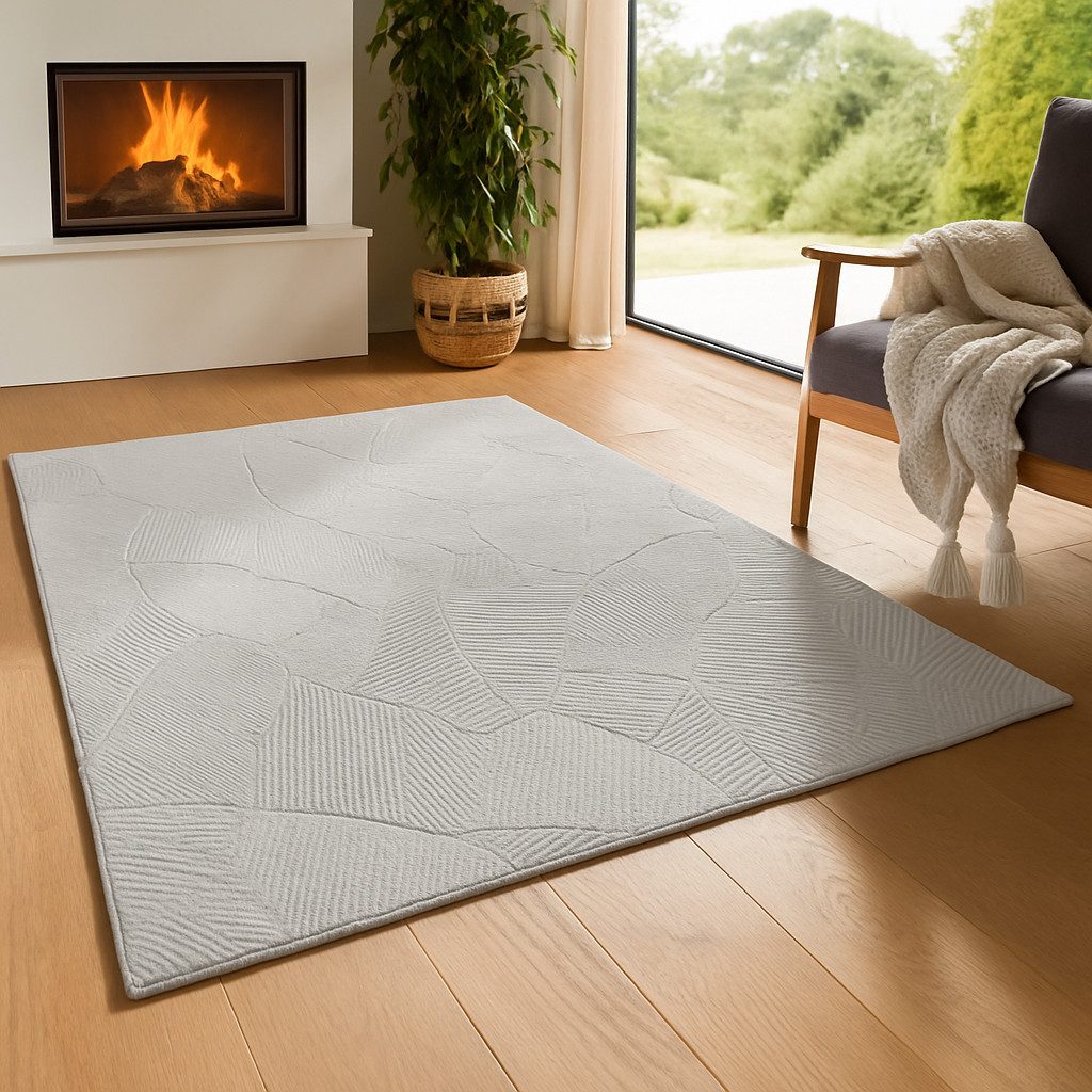 TaCa Home Teppich Kurzflor Teppich Hasenfell günstig online kaufen