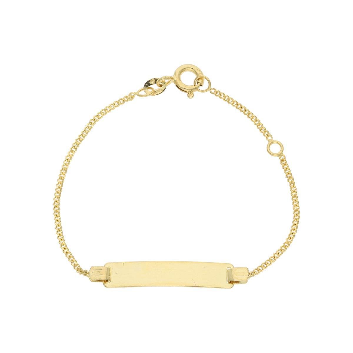 JuwelmaLux ID Armband JuwelmaLux Kinder Gravur Armband 585 Gold JL48-03-0010 (kein Set, 1-tlg., kein Set)