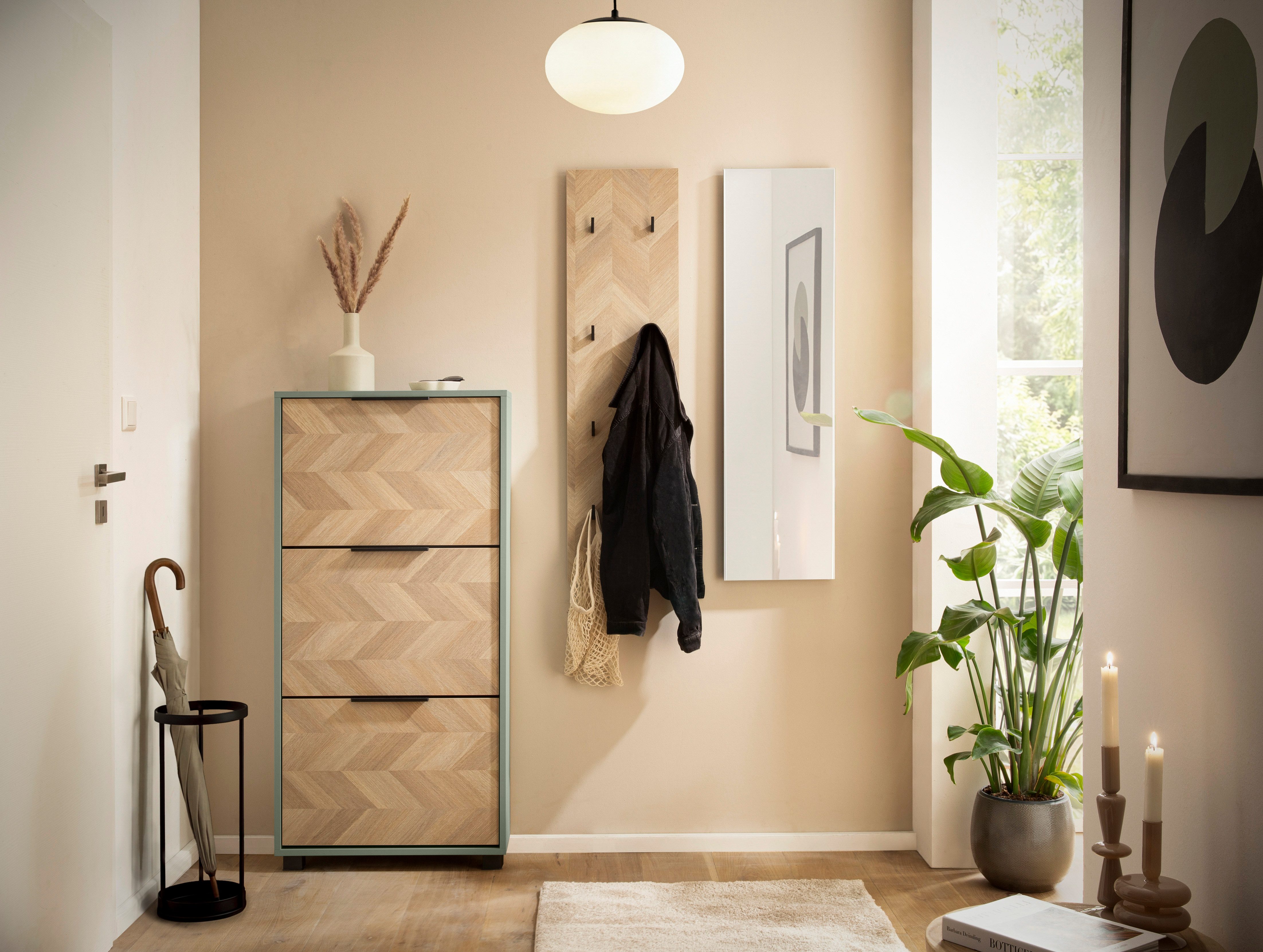 Schildmeyer Wandspiegel Piazza, Spiegelelement, Made in Germany, B: 30 cm (1-St), Solide Verarbeitung - Dieses Produkt ist in Deutschland gefertigt