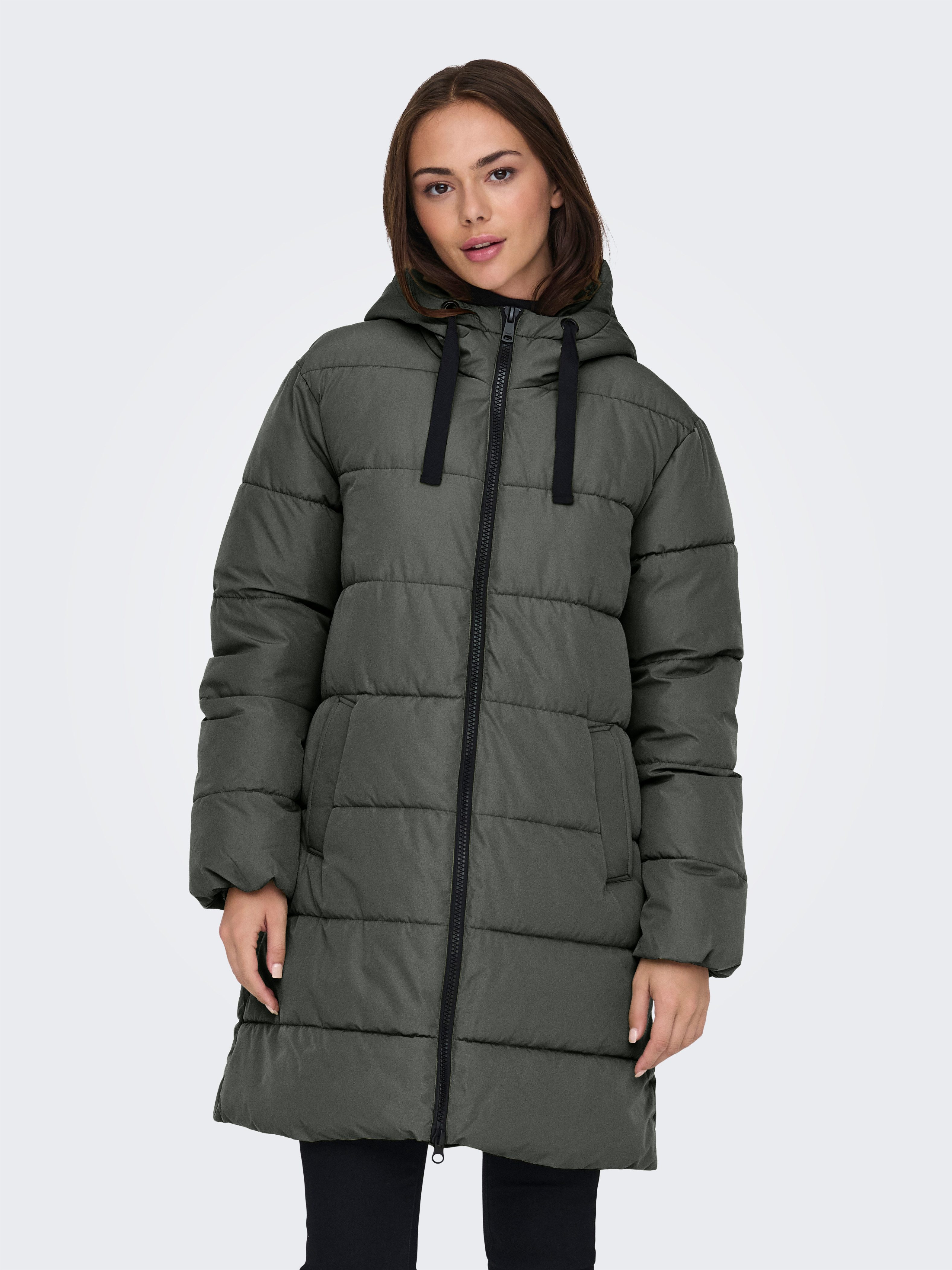 ONLY Steppmantel ONLCLAIR PUFFER HOOD COAT günstig online kaufen