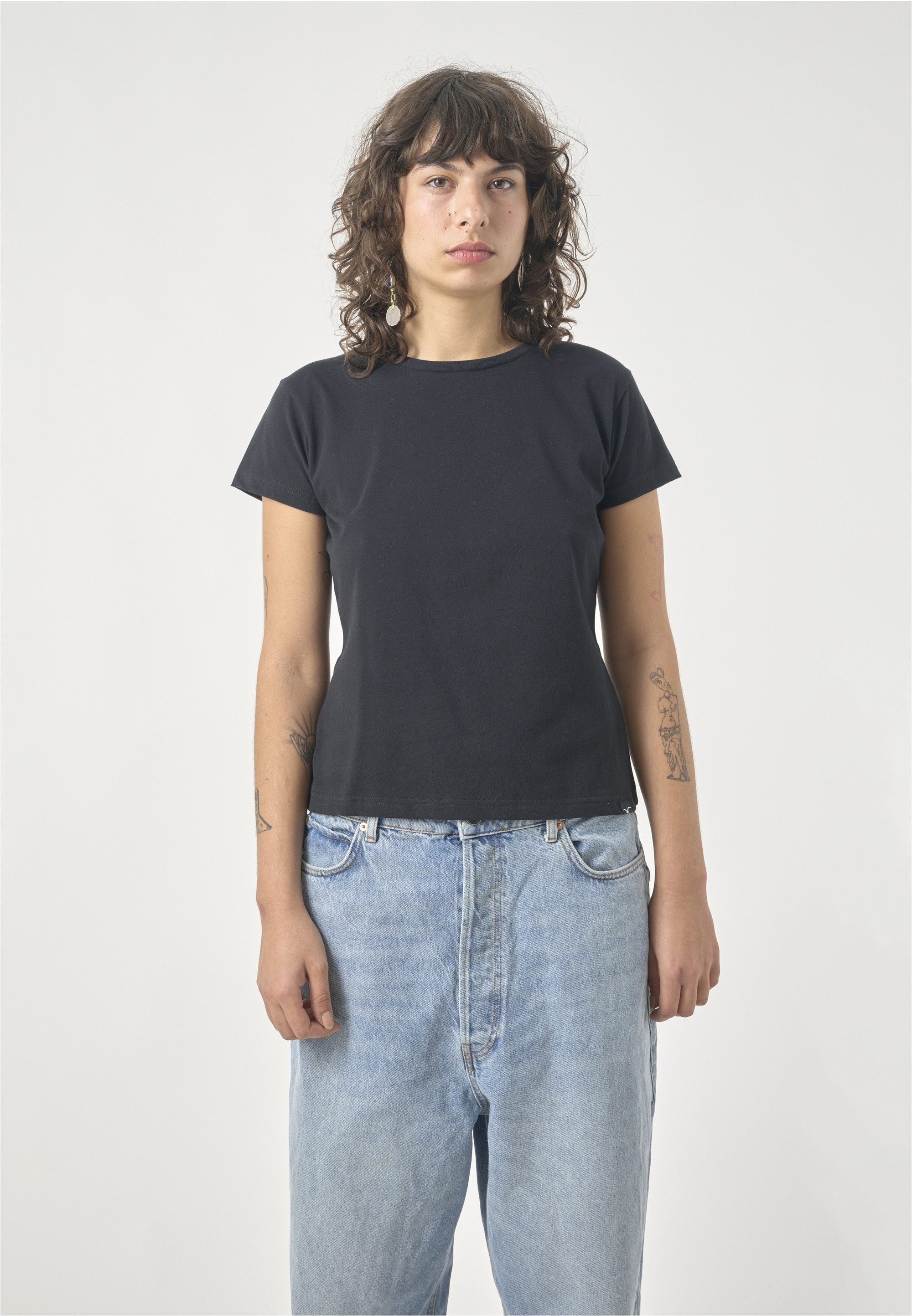 Cleptomanicx T-Shirt Slim Tee Ligull Slim Locker geschnitten