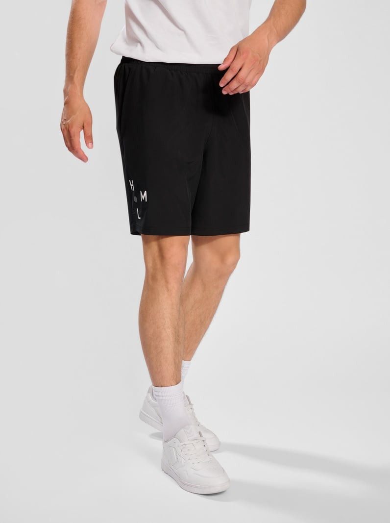 hummel Sporthose hmlACTIVE COURT Wov Шорты (hoher Tragekomfort) kurz schwarz Herren