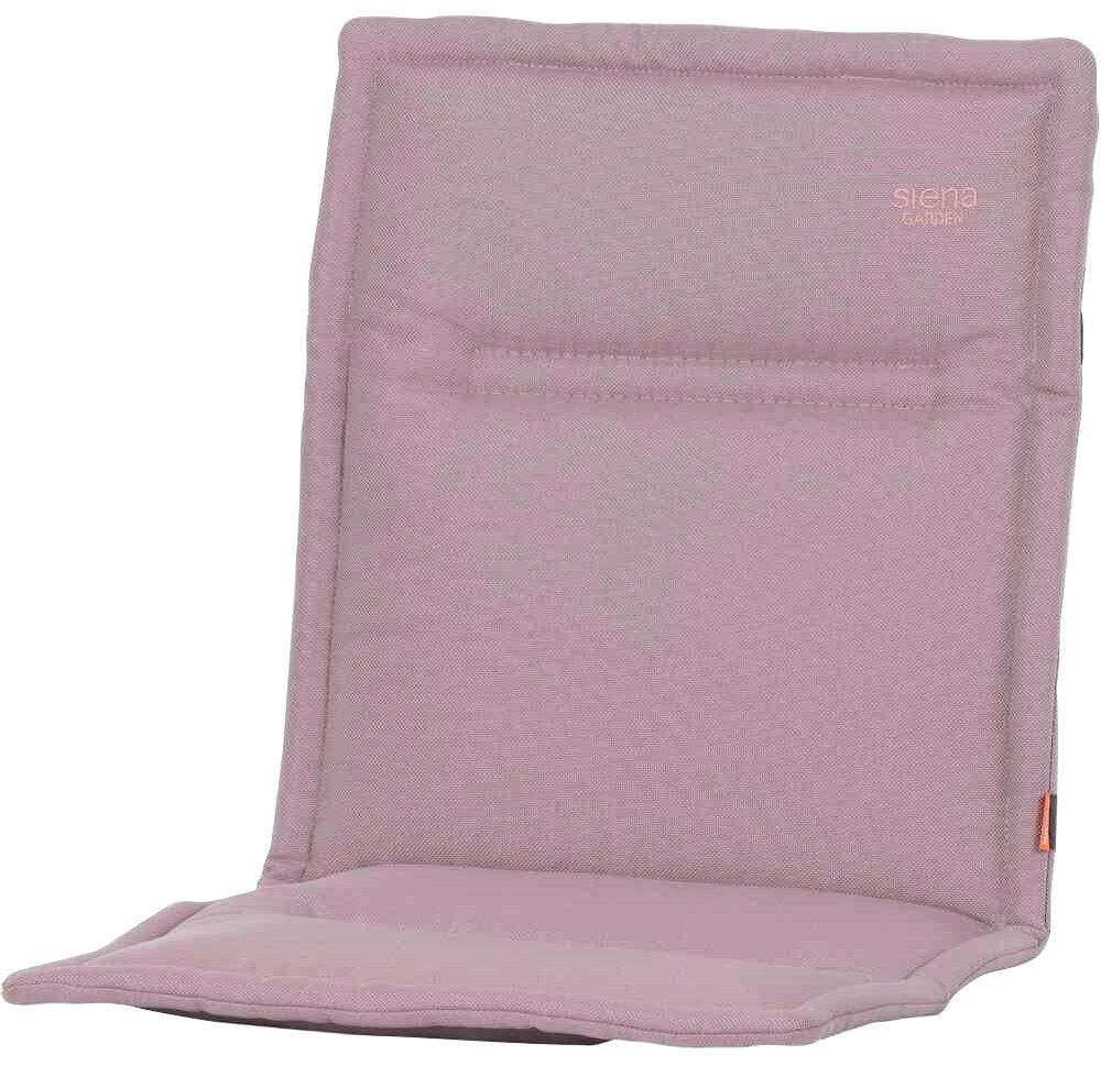 Siena Garden cm Haltebänder, rosa 48x100 BxT: Musica, Sesselauflage flexible