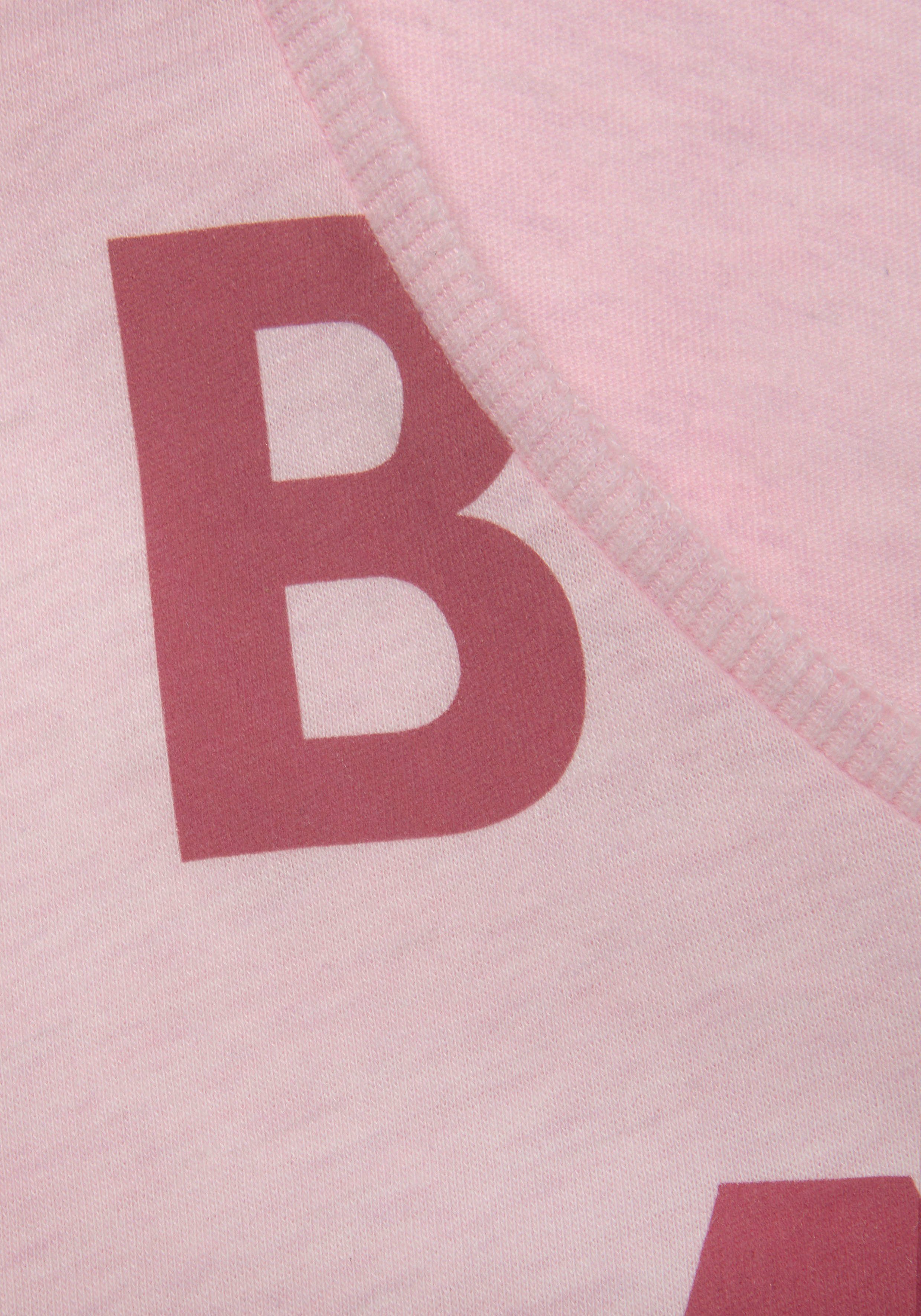 Elbsand weichem rosa T-Shirt und Kurzarmshirt, Jersey, aus bequem sportlich