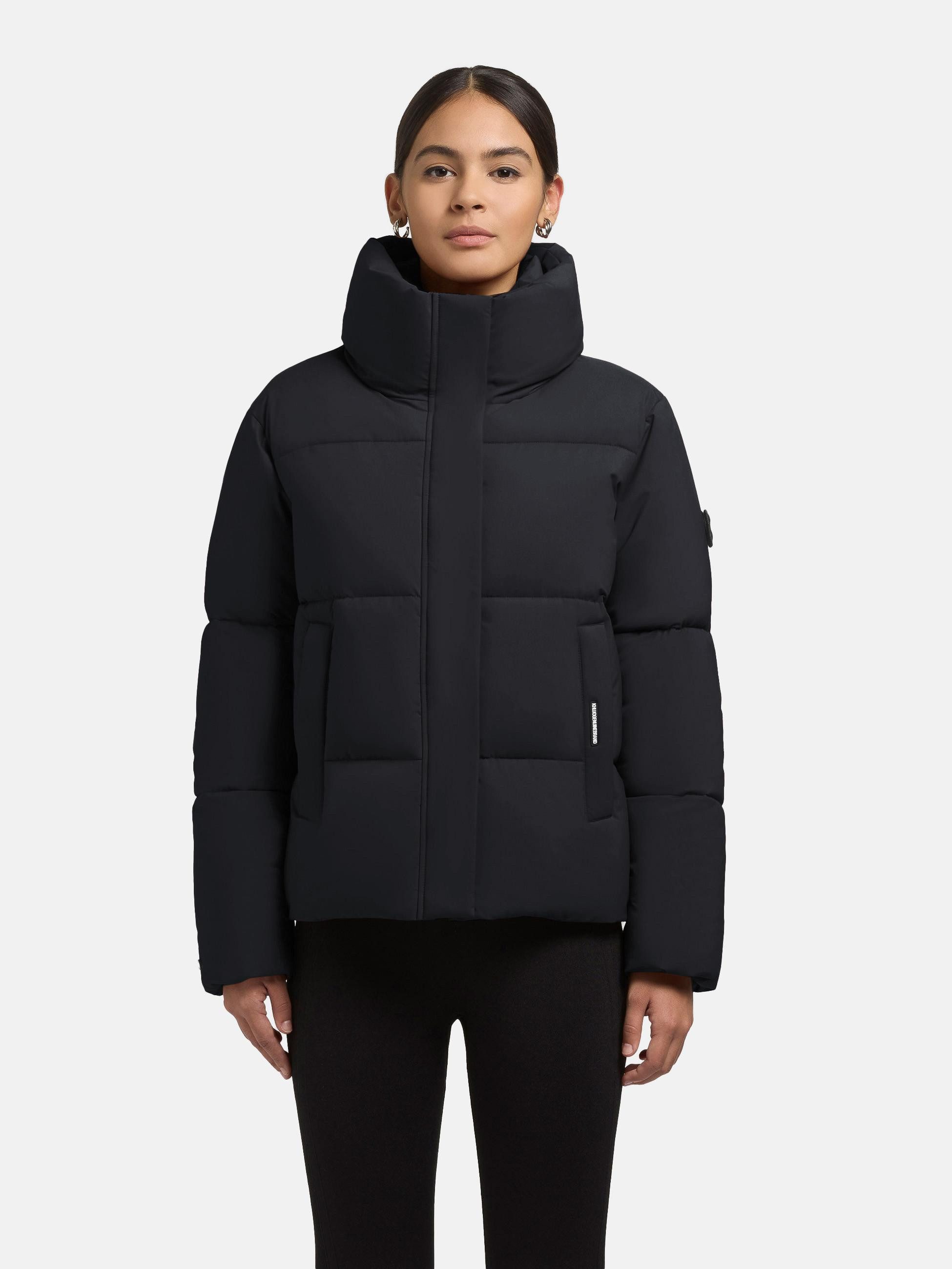 khujo Winterjacke Rinja2 Matt Warme Steppjacke mit hohem Kragen günstig online kaufen