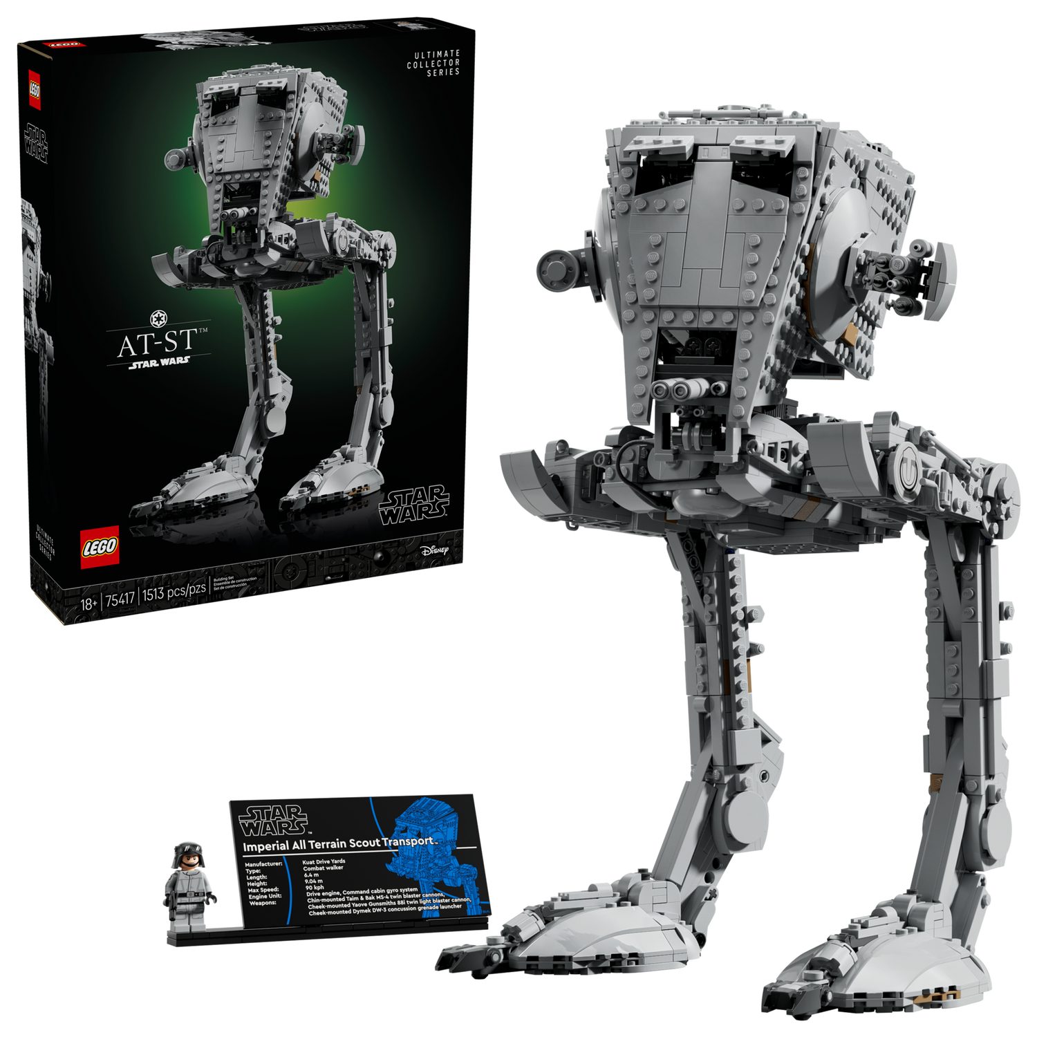 LEGO® Star Wars 75417 AT-ST™ Kampfläufer günstig online kaufen