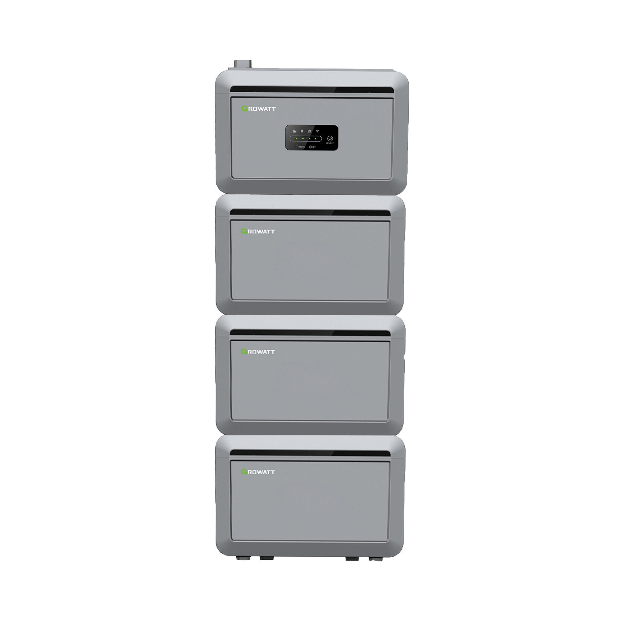 Growatt Balkonkraftwerk Growatt NEXA 2000 All-in-One Speicher 2048Wh ohne/mit Zusatzakku, 800 W, (Growatt NEXA 2000 mit/ohne Erweritungsakku), Plug and Play,IP66,LiFePO4,All in one Speicher, Einfache Installation