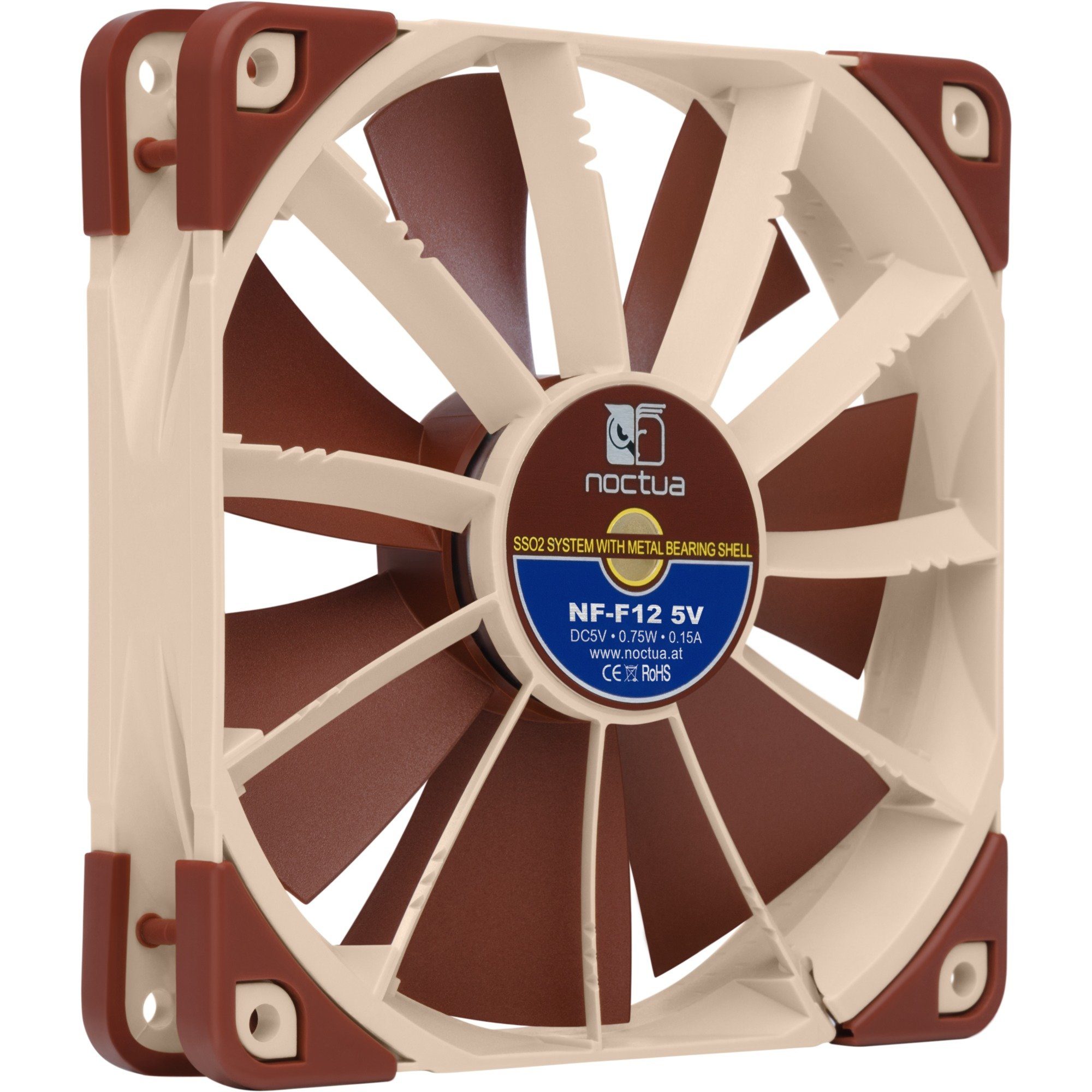 Noctua Gehäuselüfter Noctua NF-F12 5V, Gehäuselüfter