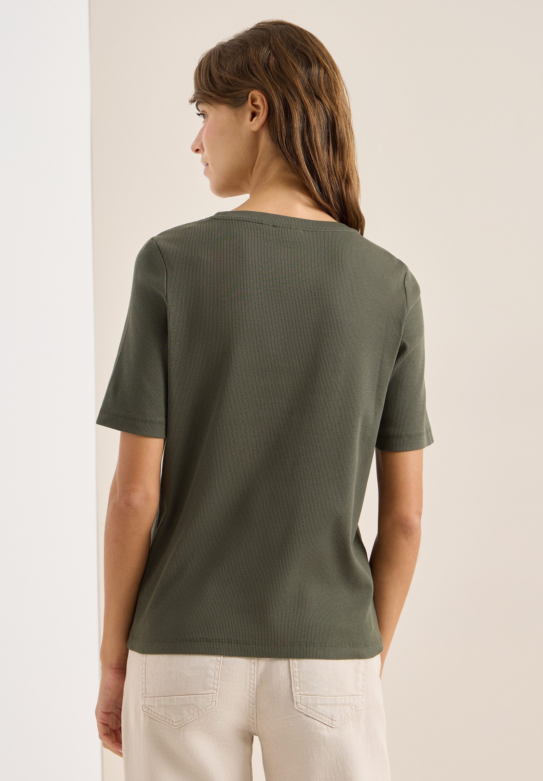 CECIL T-Shirt mit Rundhalsausschnitt